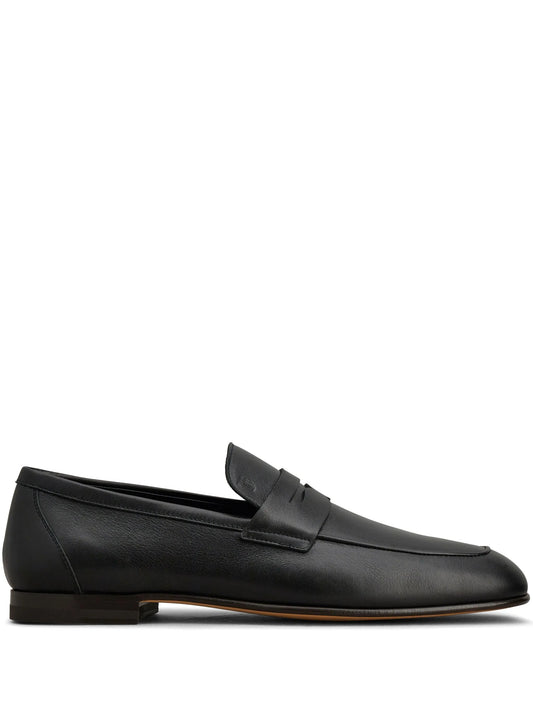 Monogram penny loafers