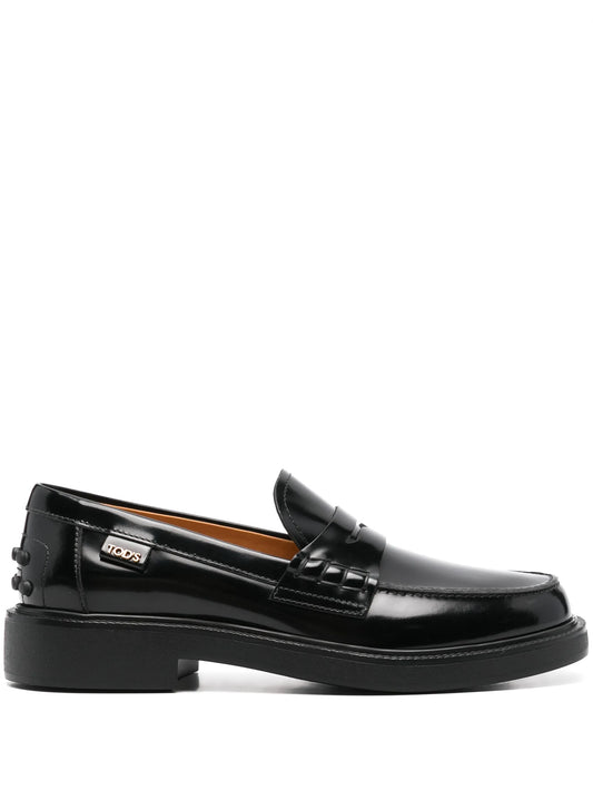 Gommino leather loafers