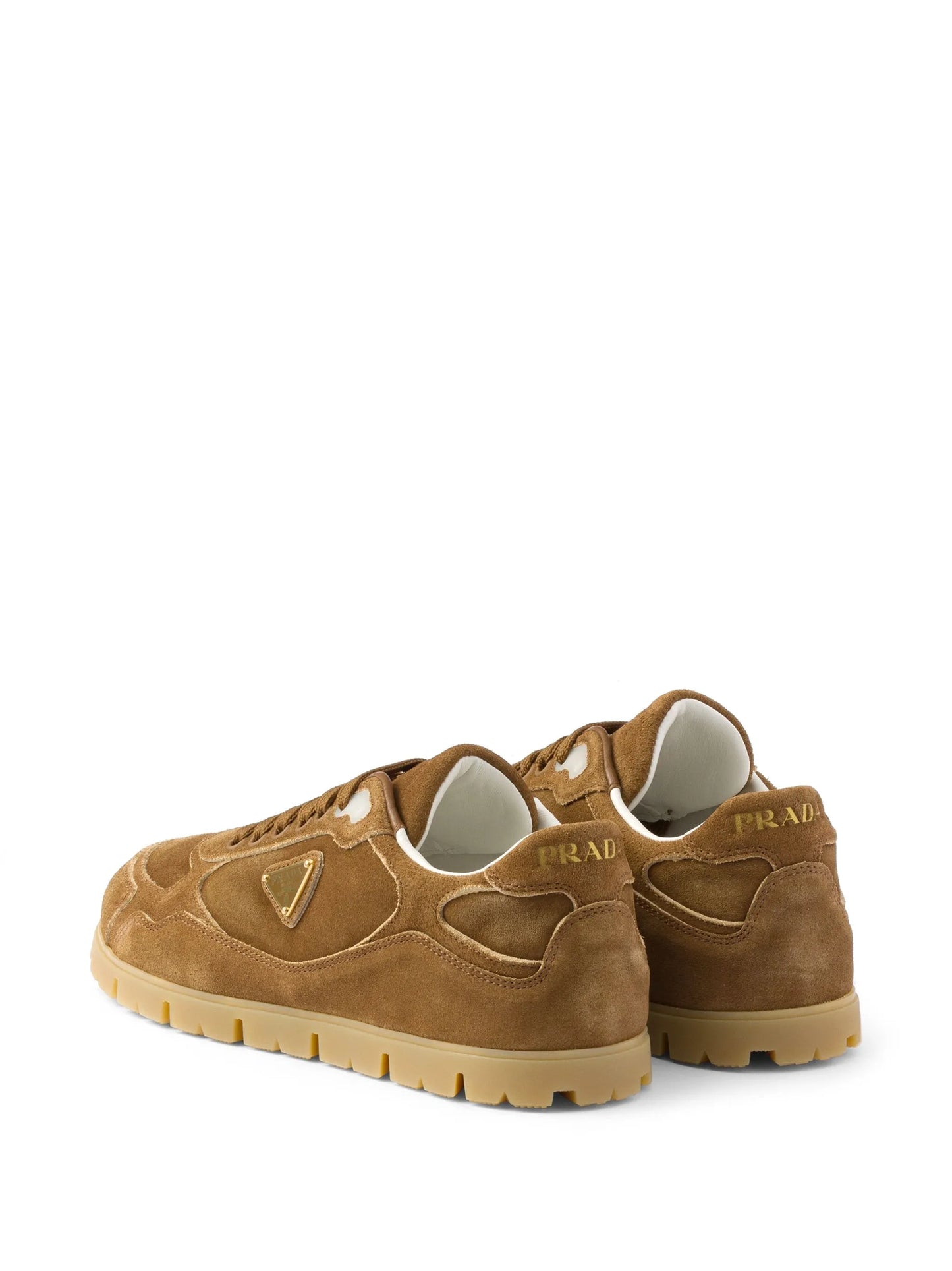 faded suede sneakers