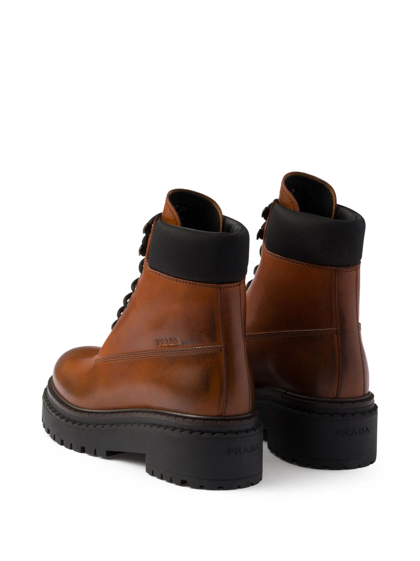 leather combat booties