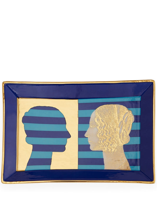 Renaissance rectangle tray