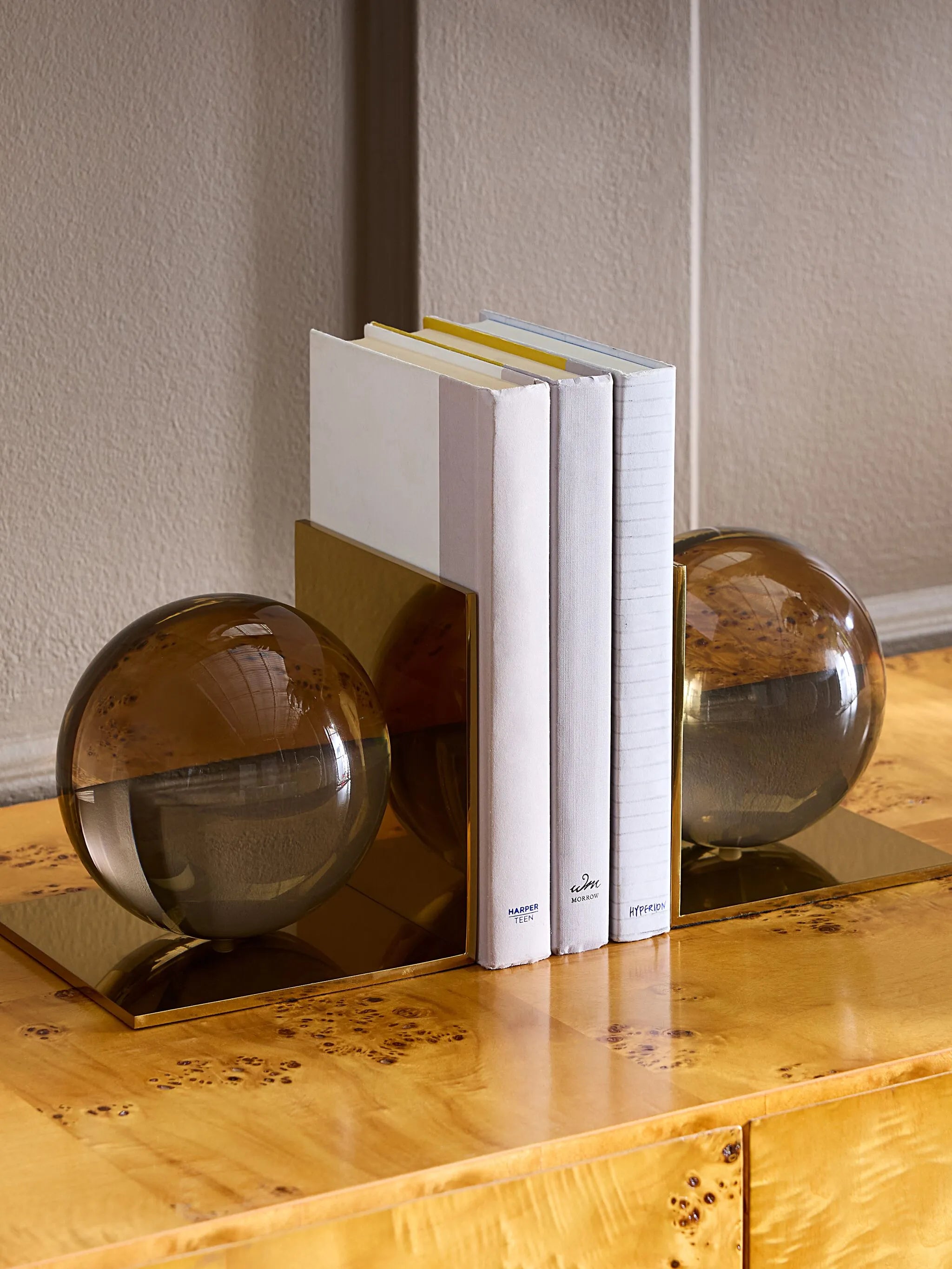 Globo bookends (set of two)