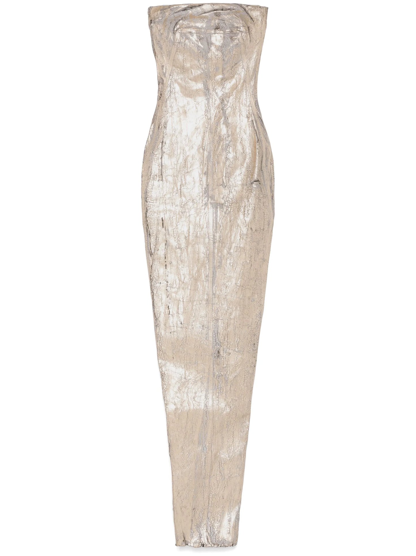 bustier maxi dress