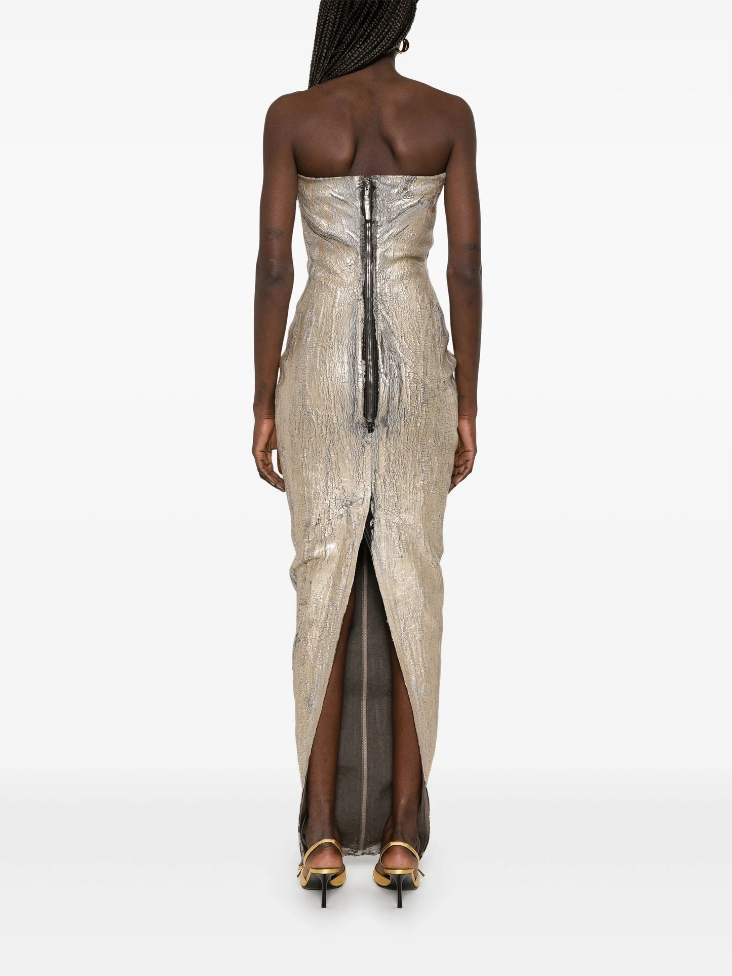 bustier maxi dress
