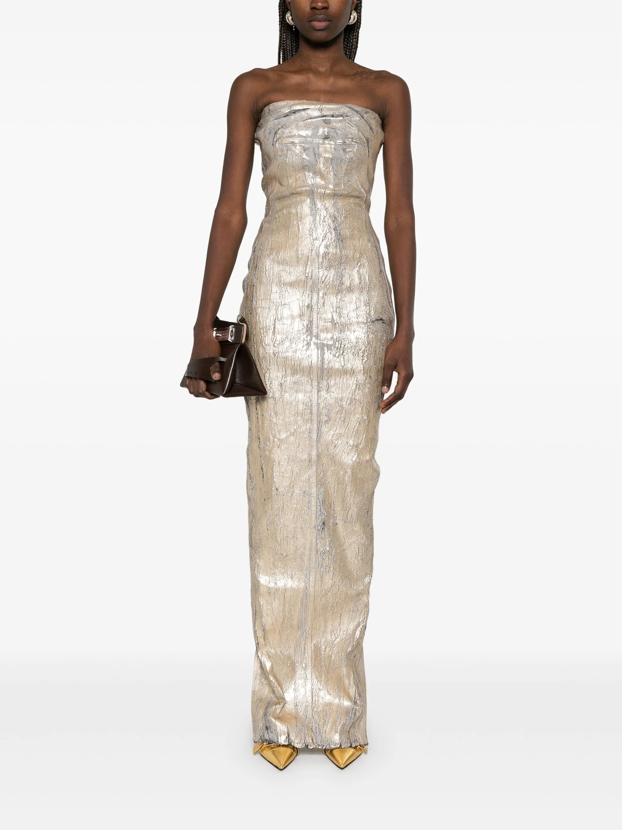 bustier maxi dress