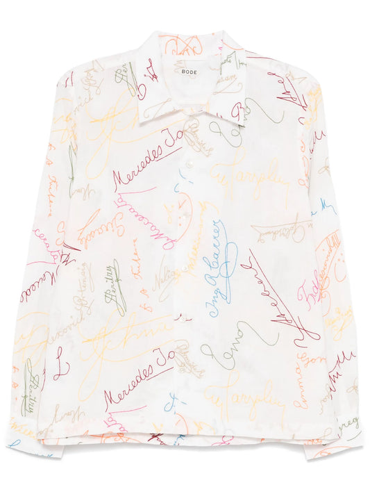 Signature Scrawl shirt