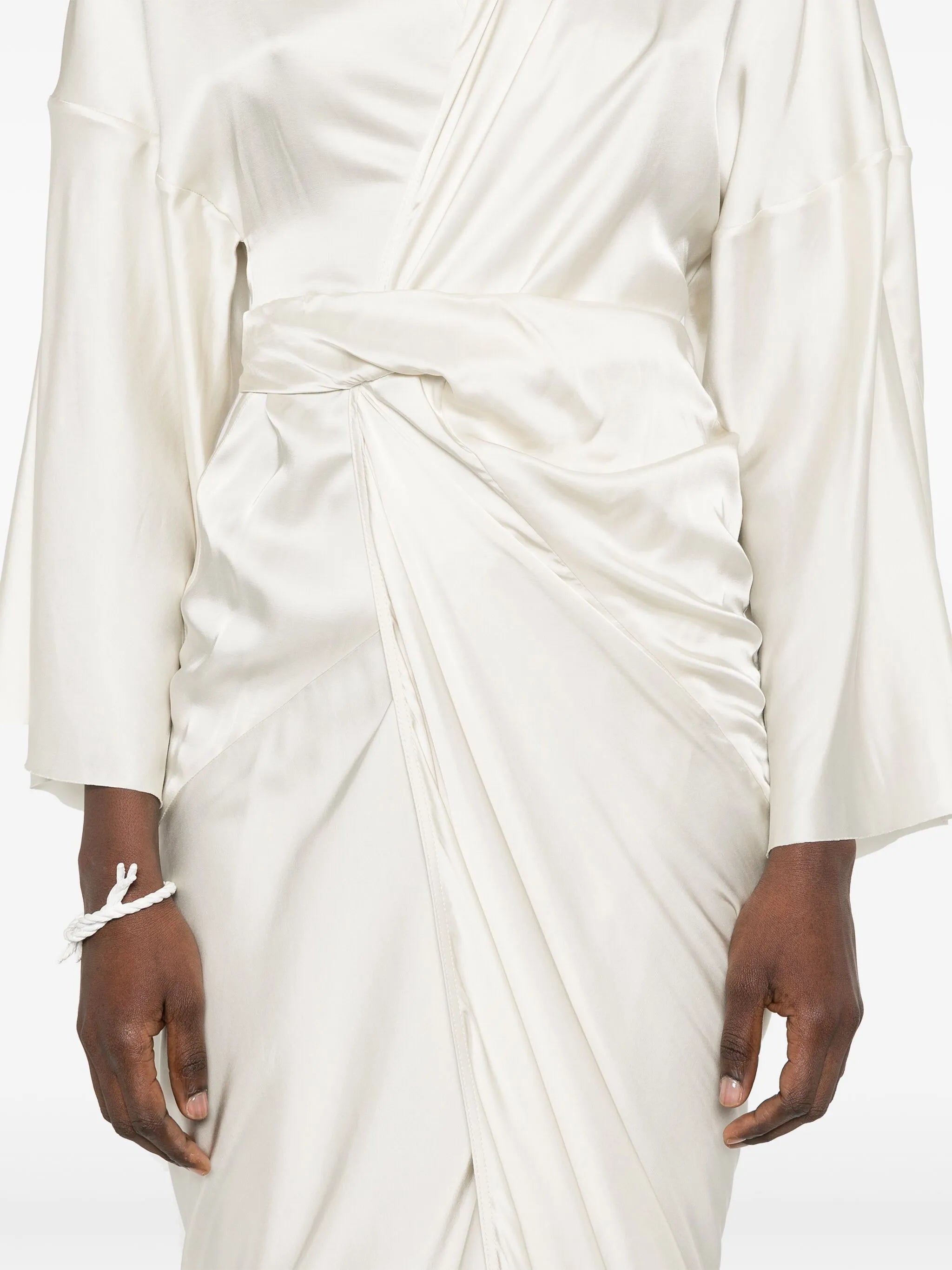 wrap maxi dress