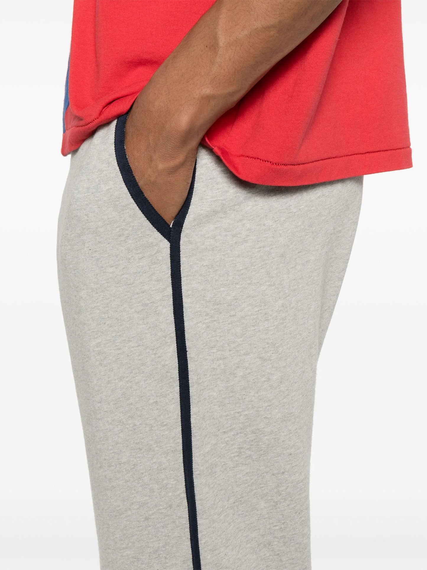 side-stripe track pants