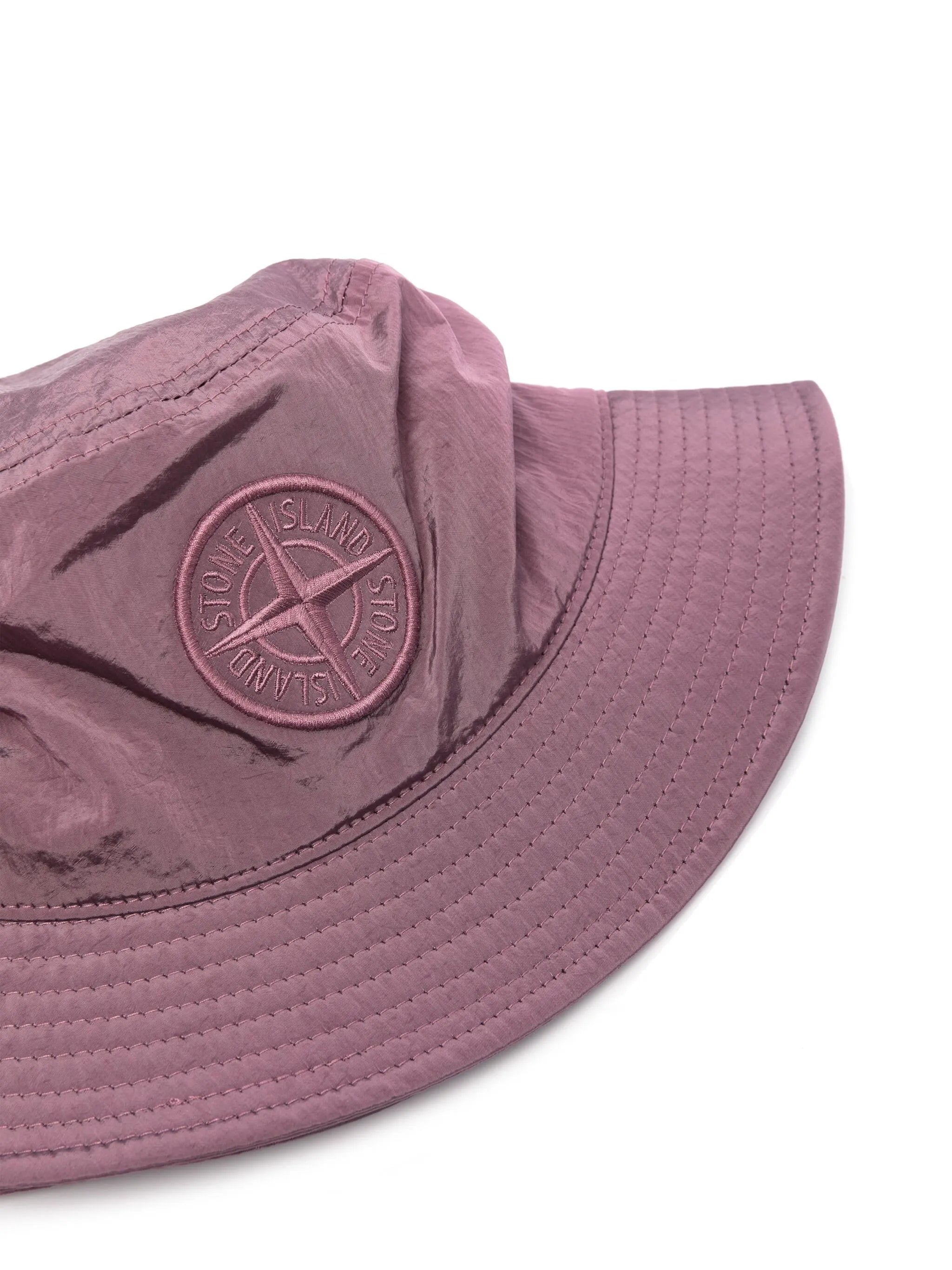 Compass-patch bucket hat