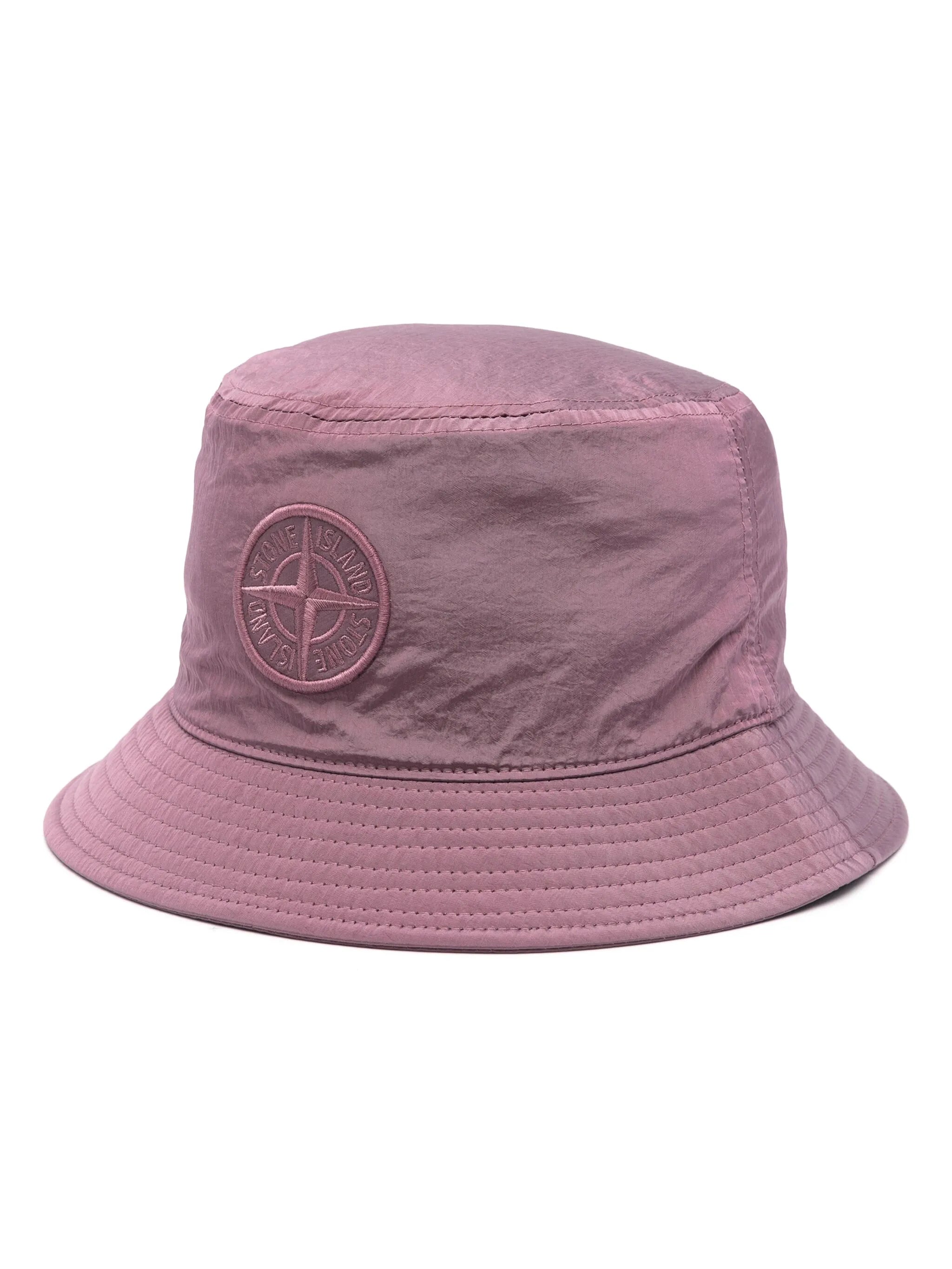 Compass-patch bucket hat