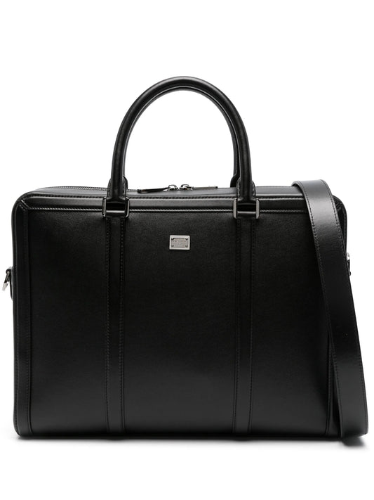 leather briefcase