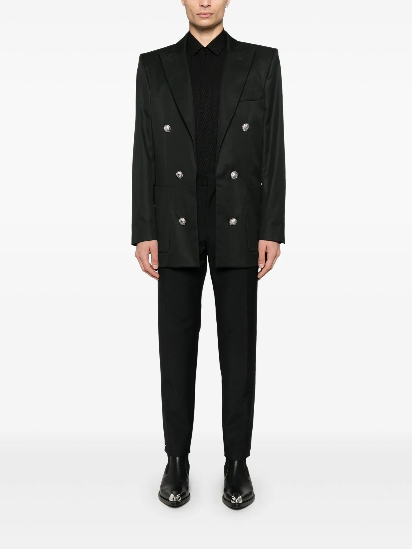 cotton blazer