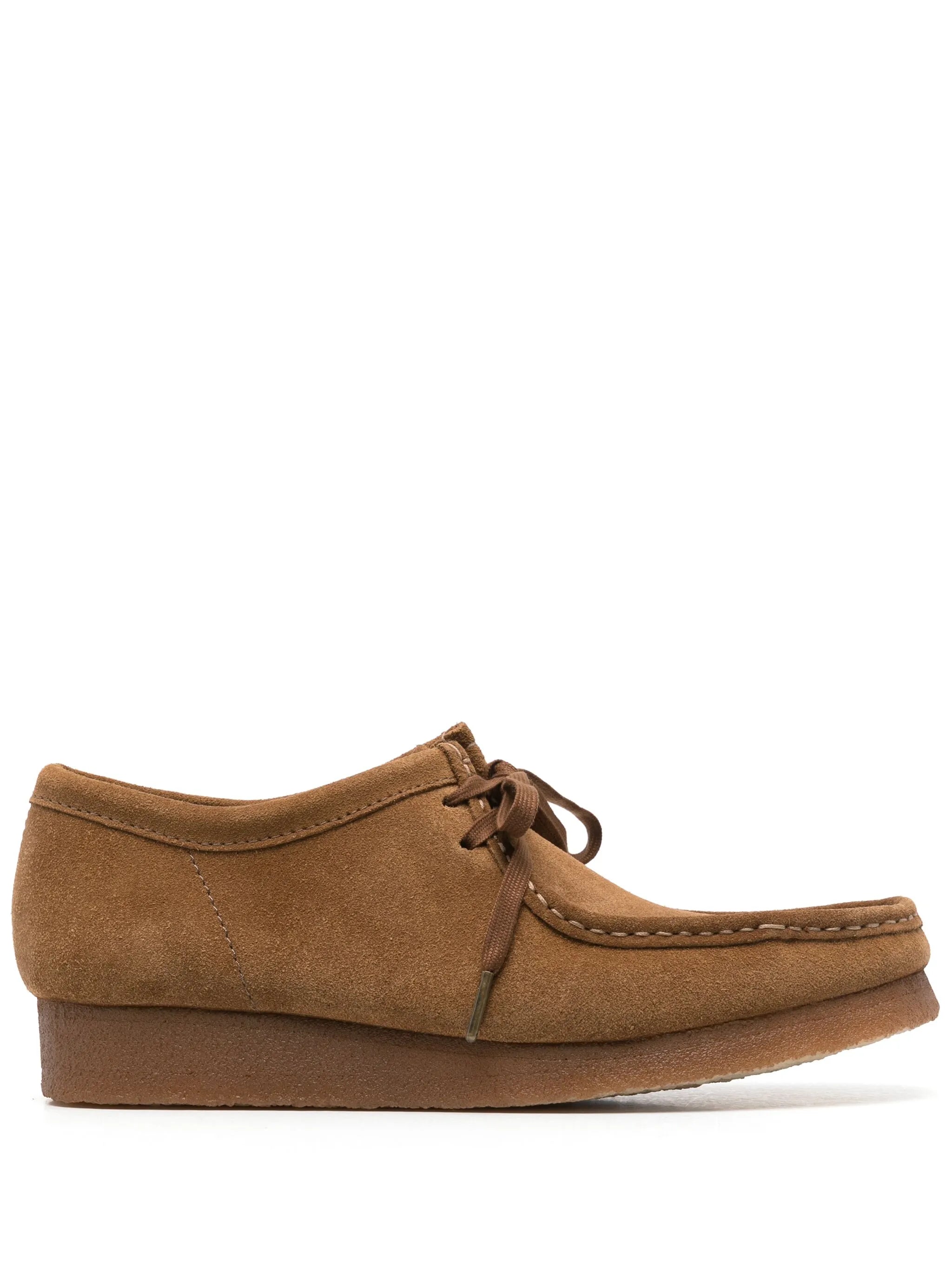 Wallabee derby shoes