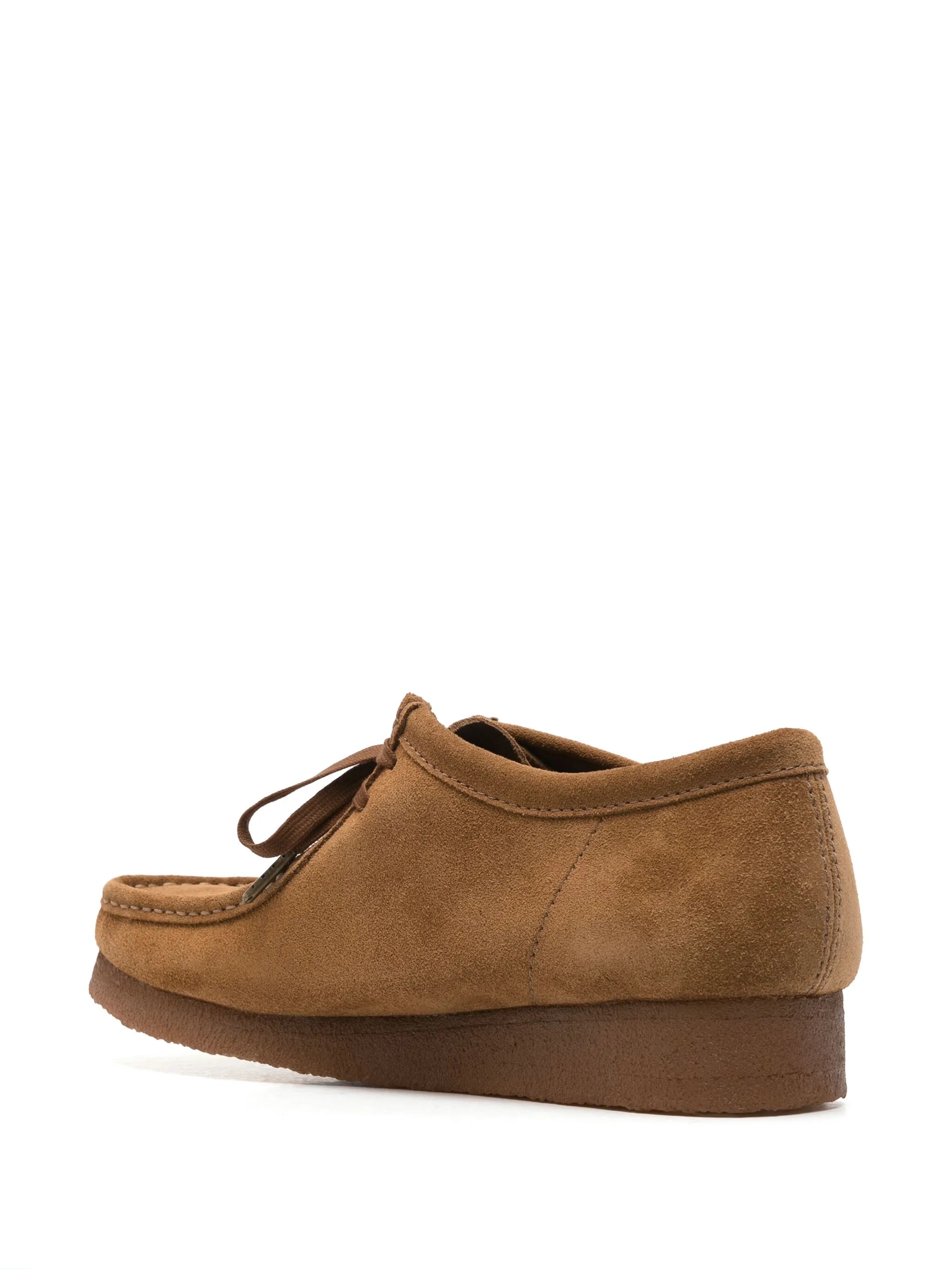 Wallabee derby shoes