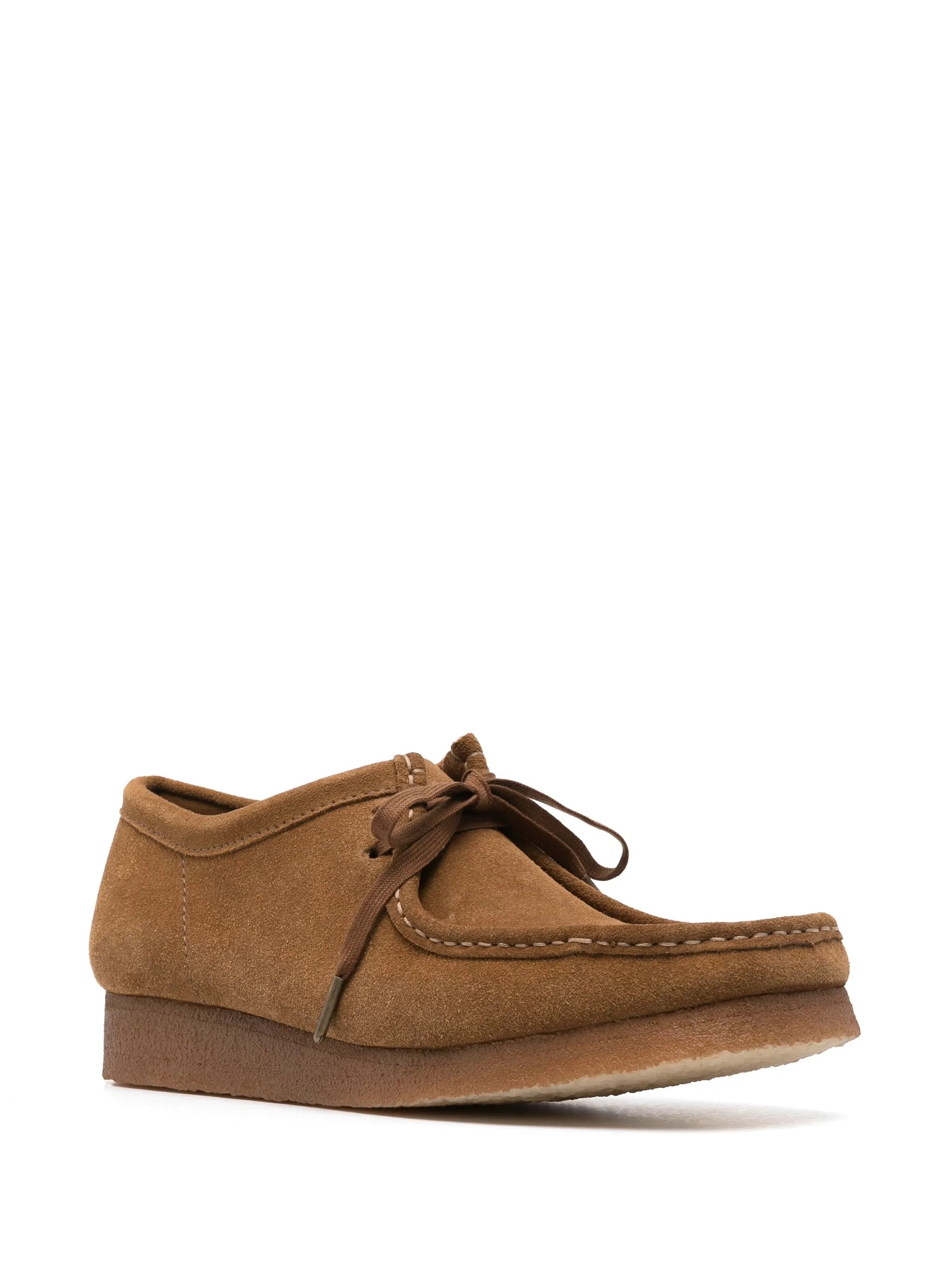 Wallabee derby shoes