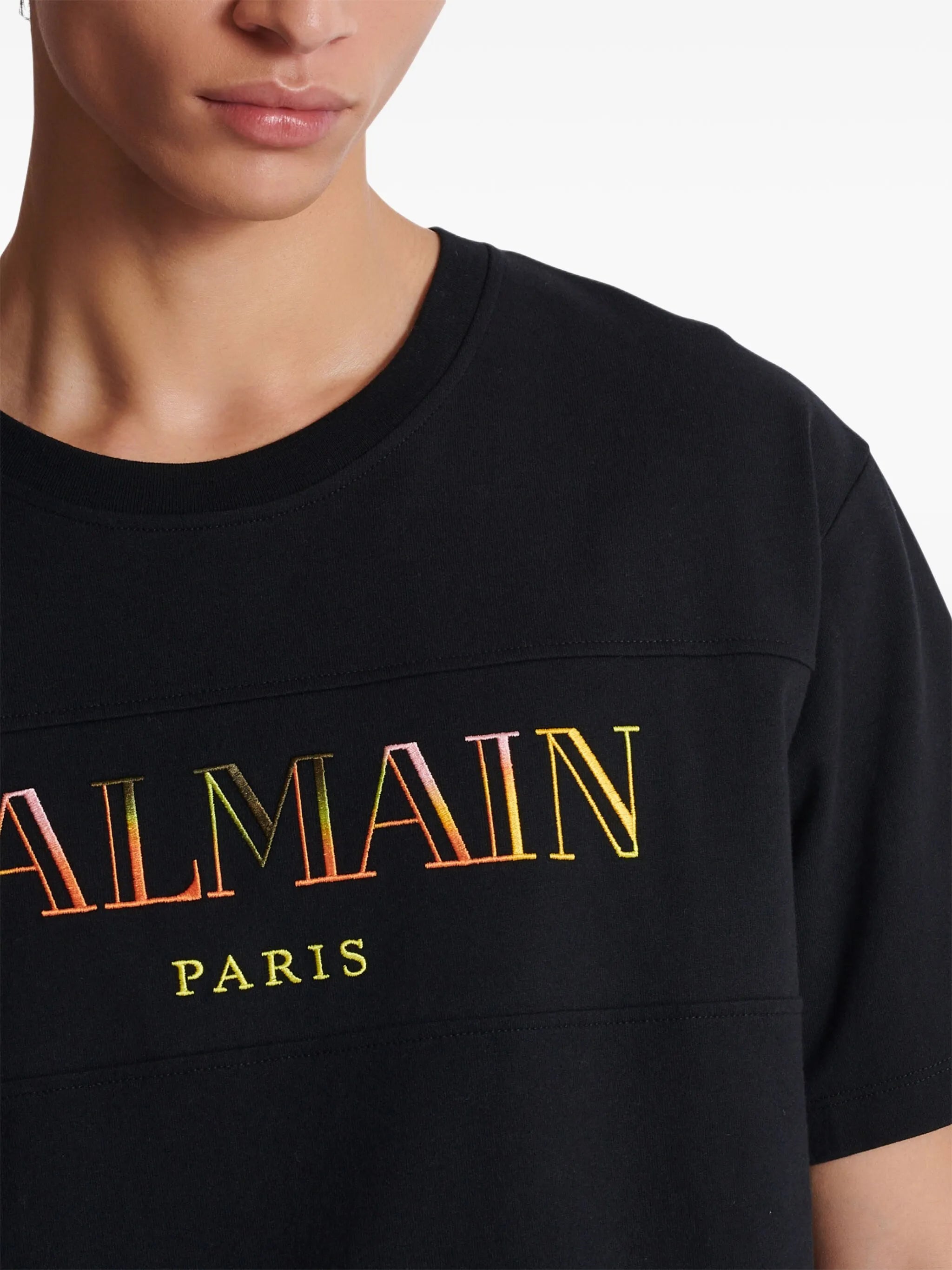 Vintage Balmain embroidered T-shirt