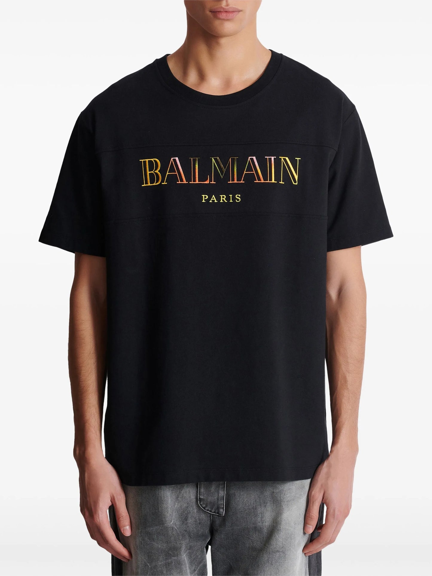 Vintage Balmain embroidered T-shirt