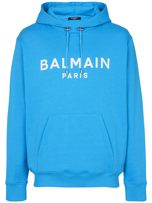 Balmain Paris-printed hoodie