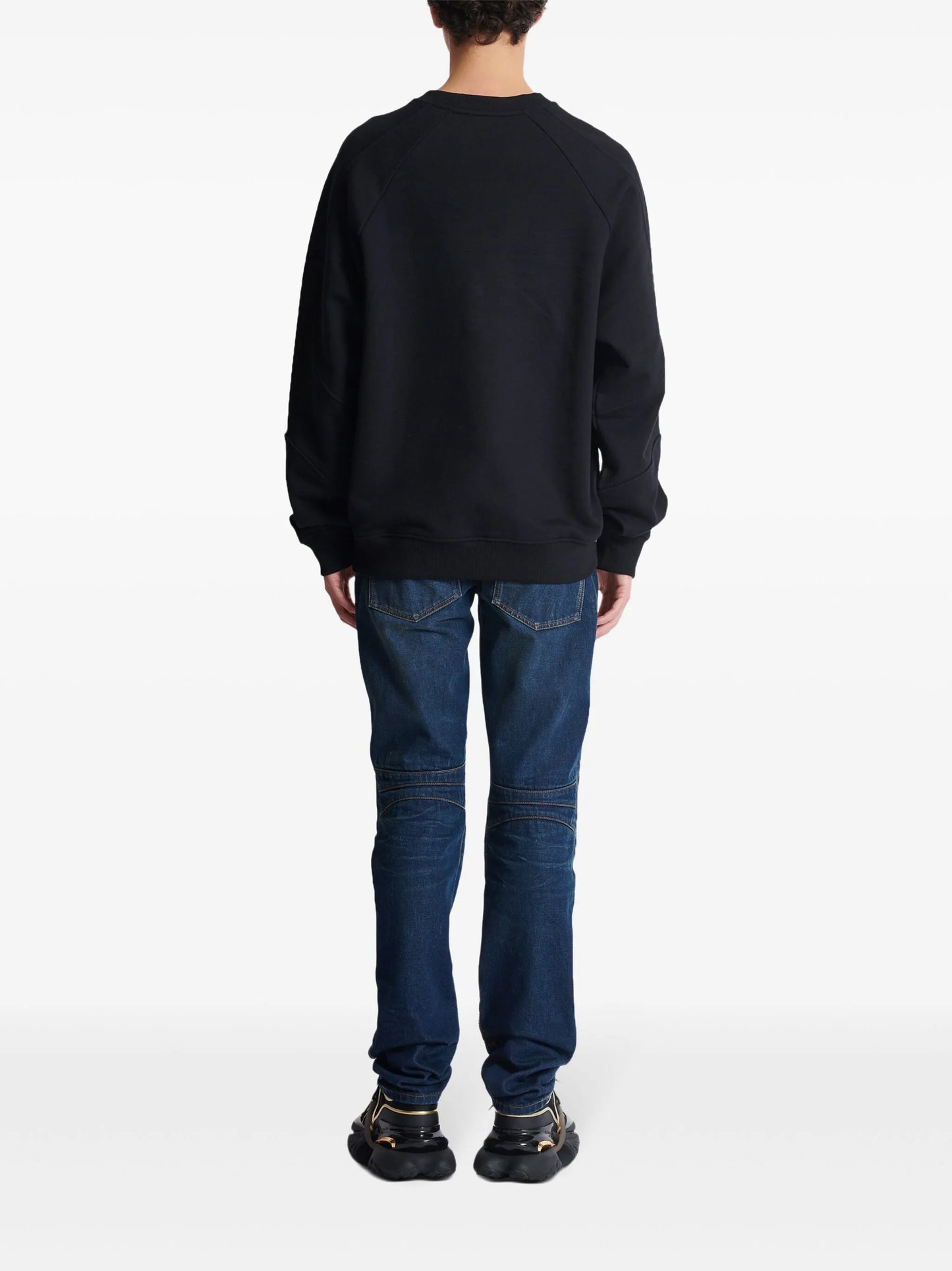 embroidered oversized sweatshirt