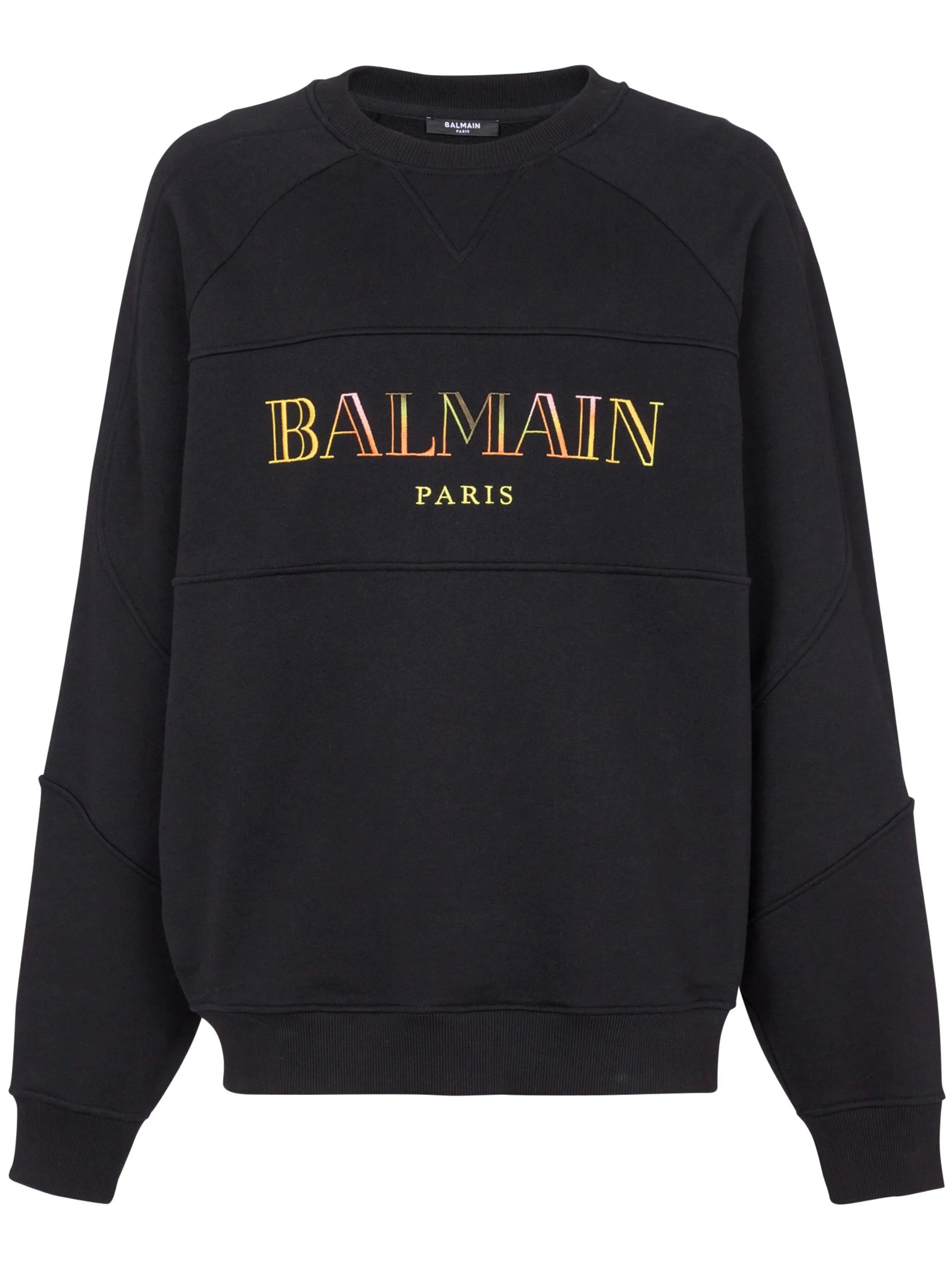 embroidered oversized sweatshirt