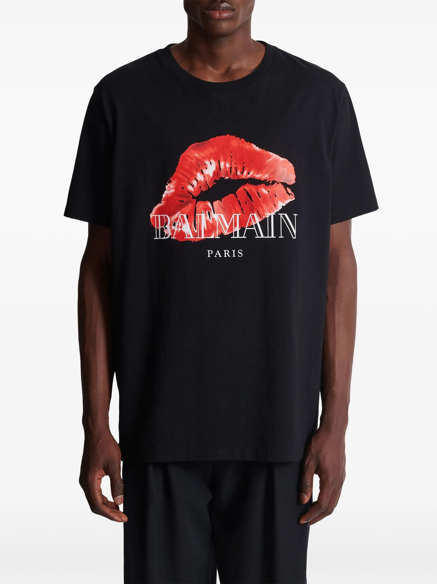 kiss print t-shirt