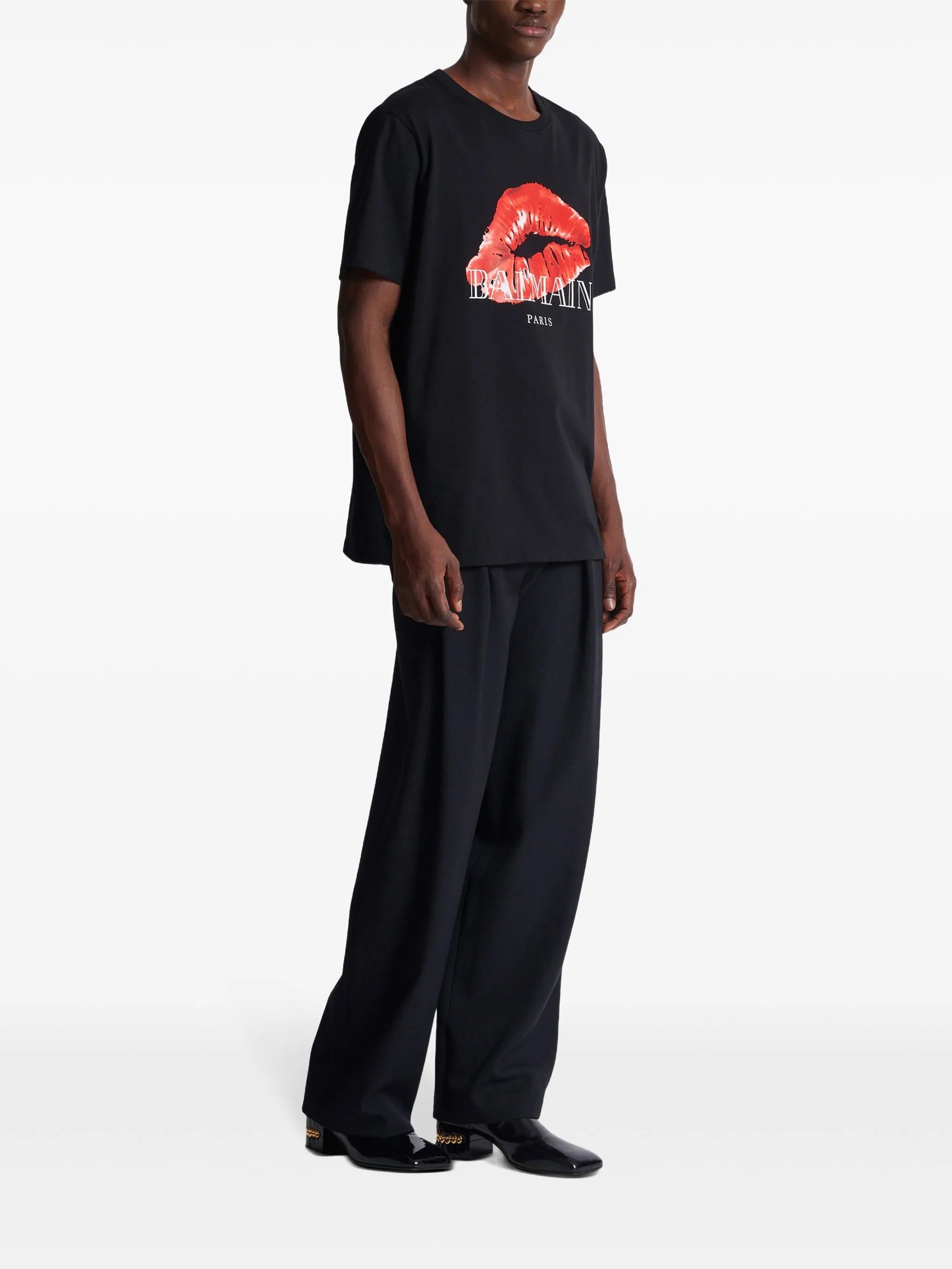 kiss print t-shirt