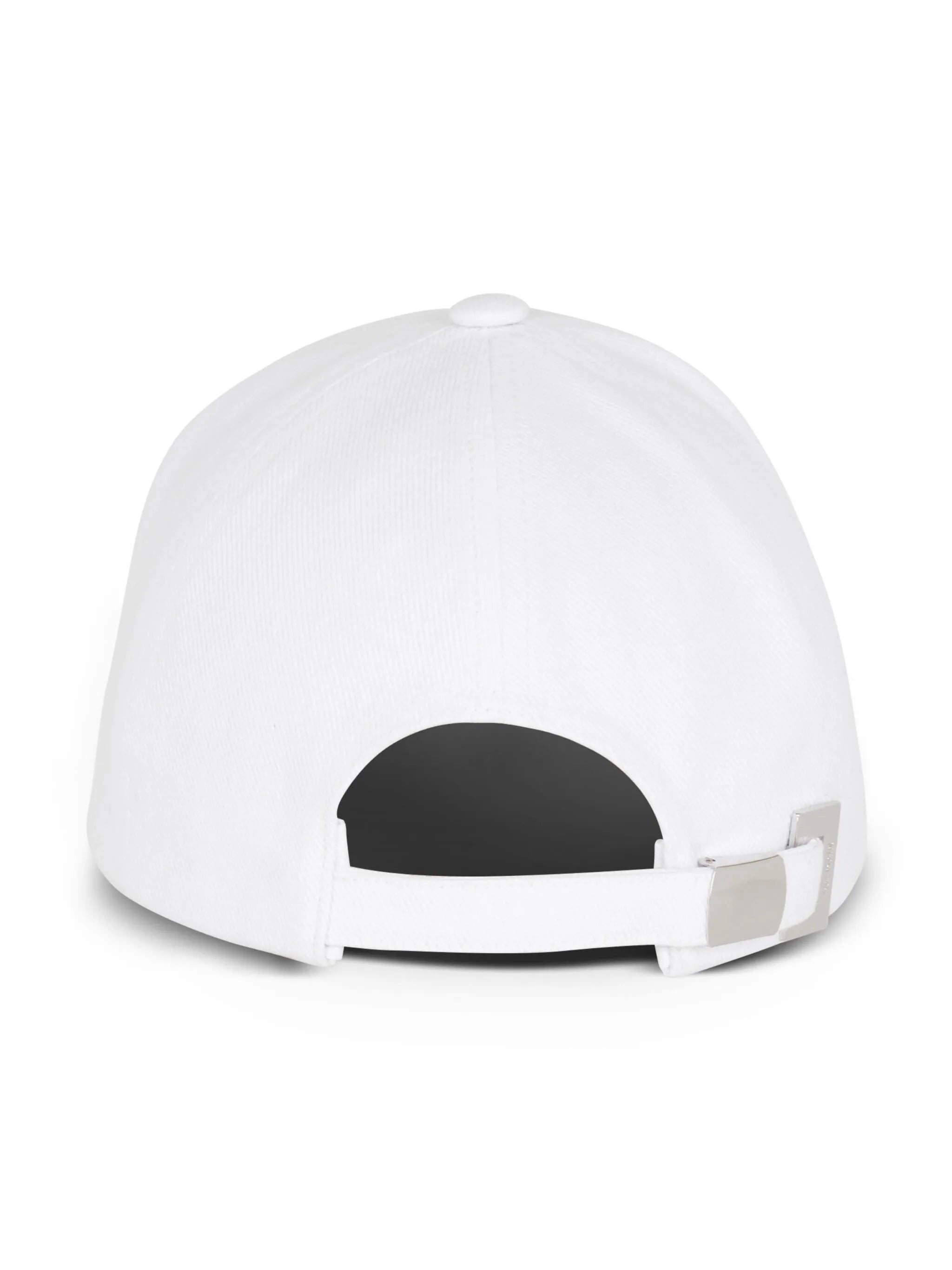 lips-motif cotton cap