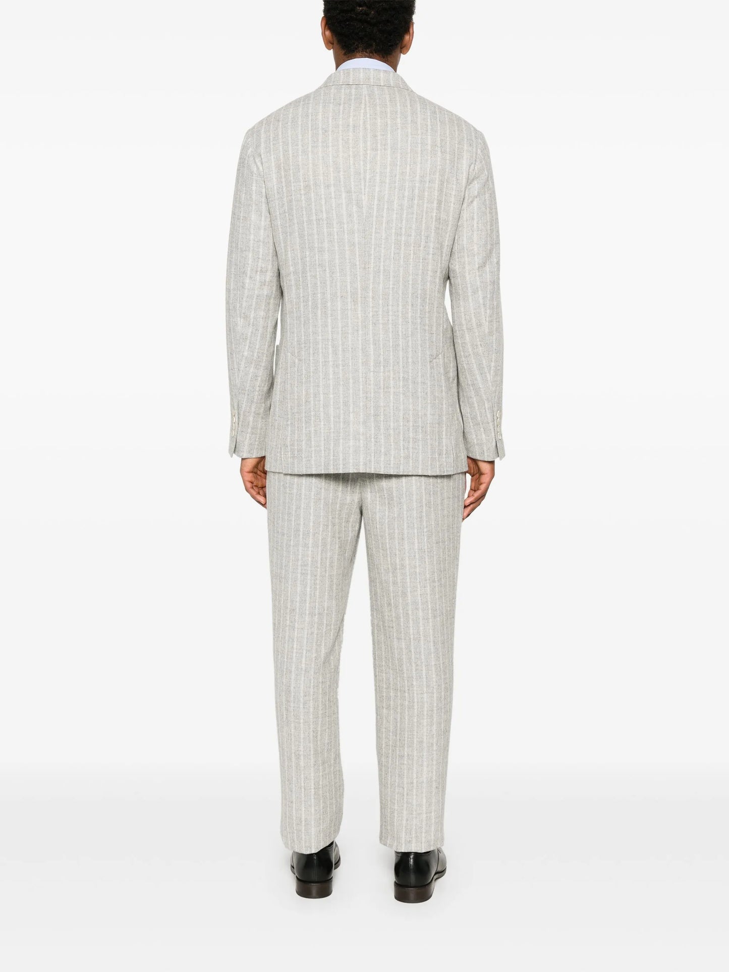 striped suit
