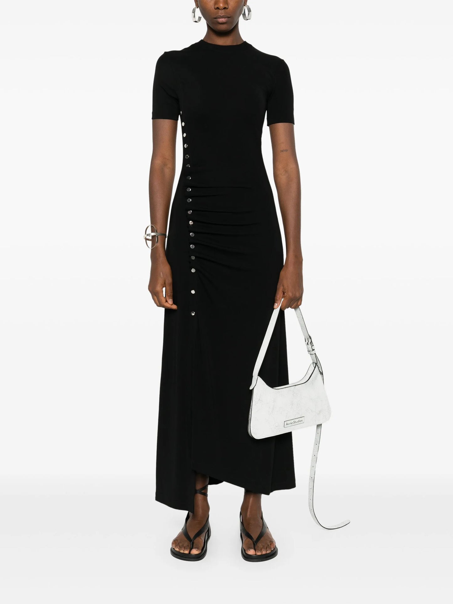 pleated dress