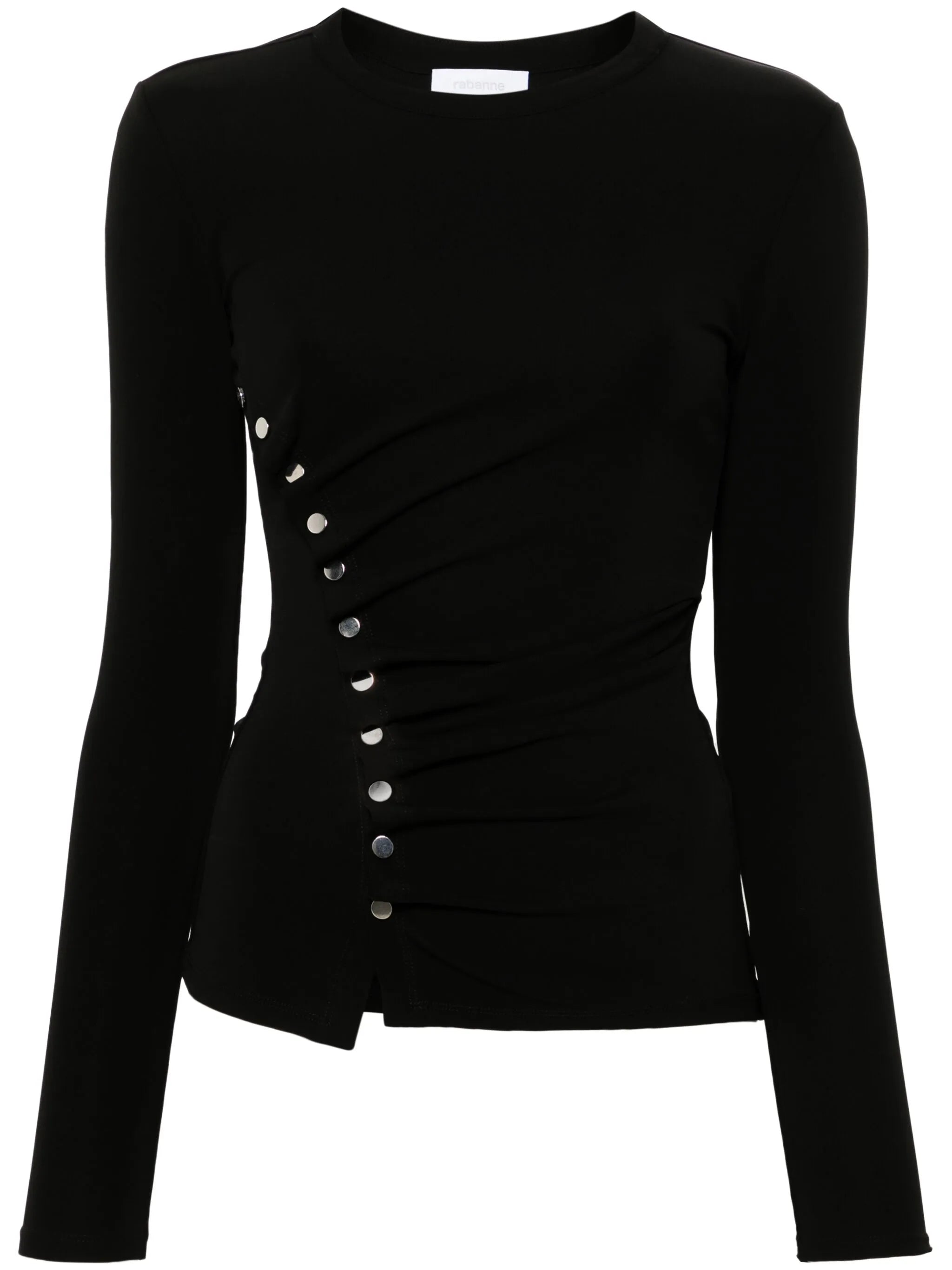 drapé jersey top