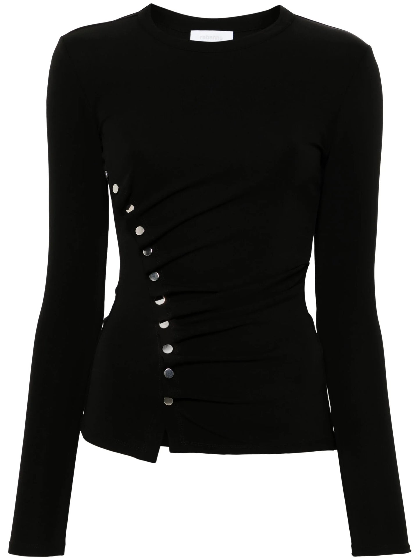 drapé jersey top