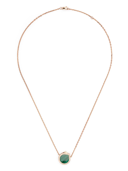 Antifer malachite necklace