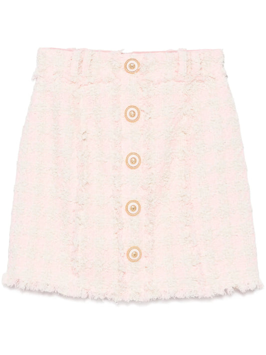 tweed mini skirt