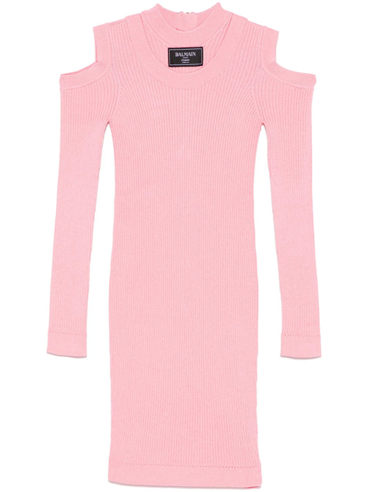 ribbed mini dress