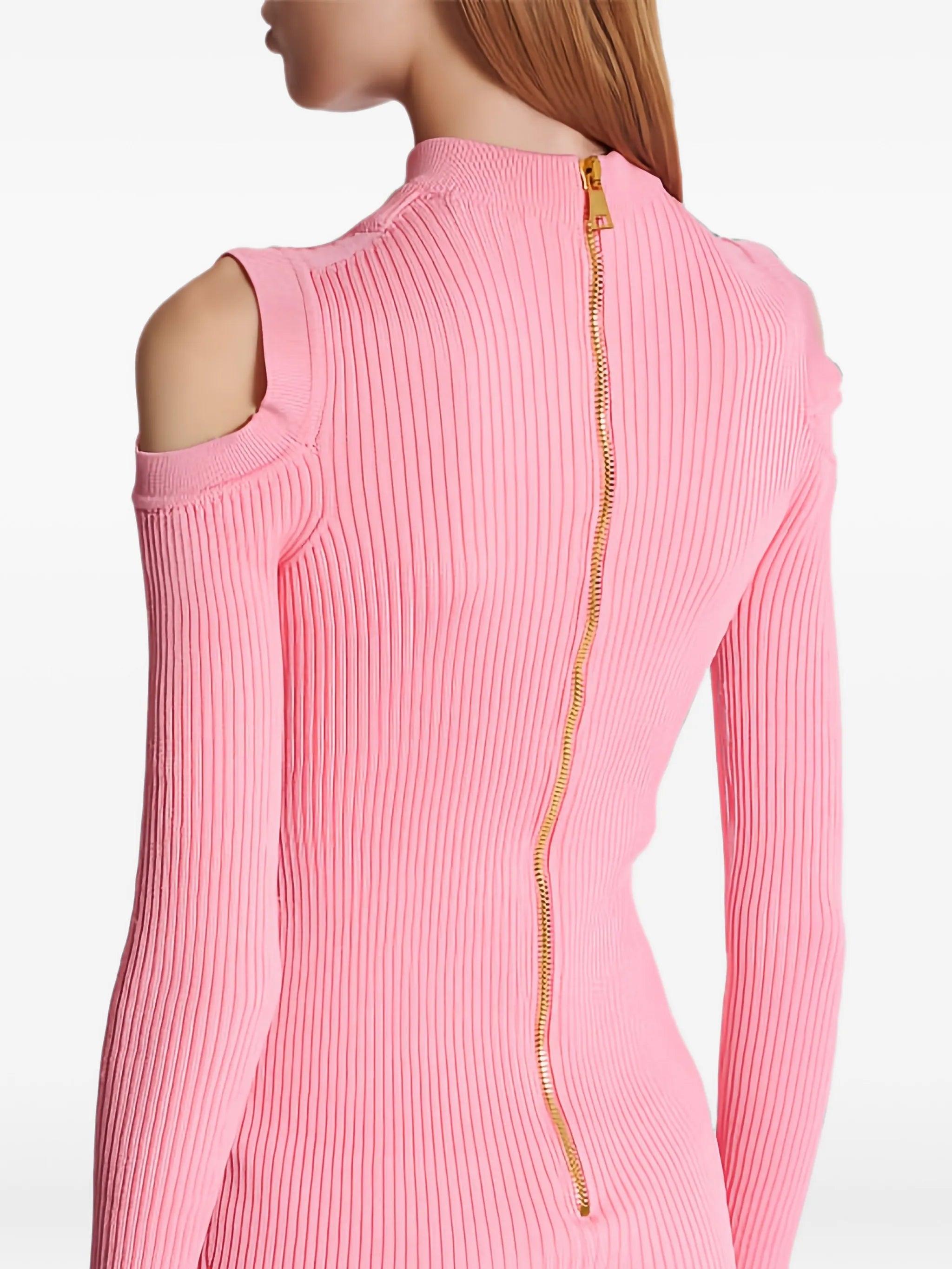 ribbed mini dress