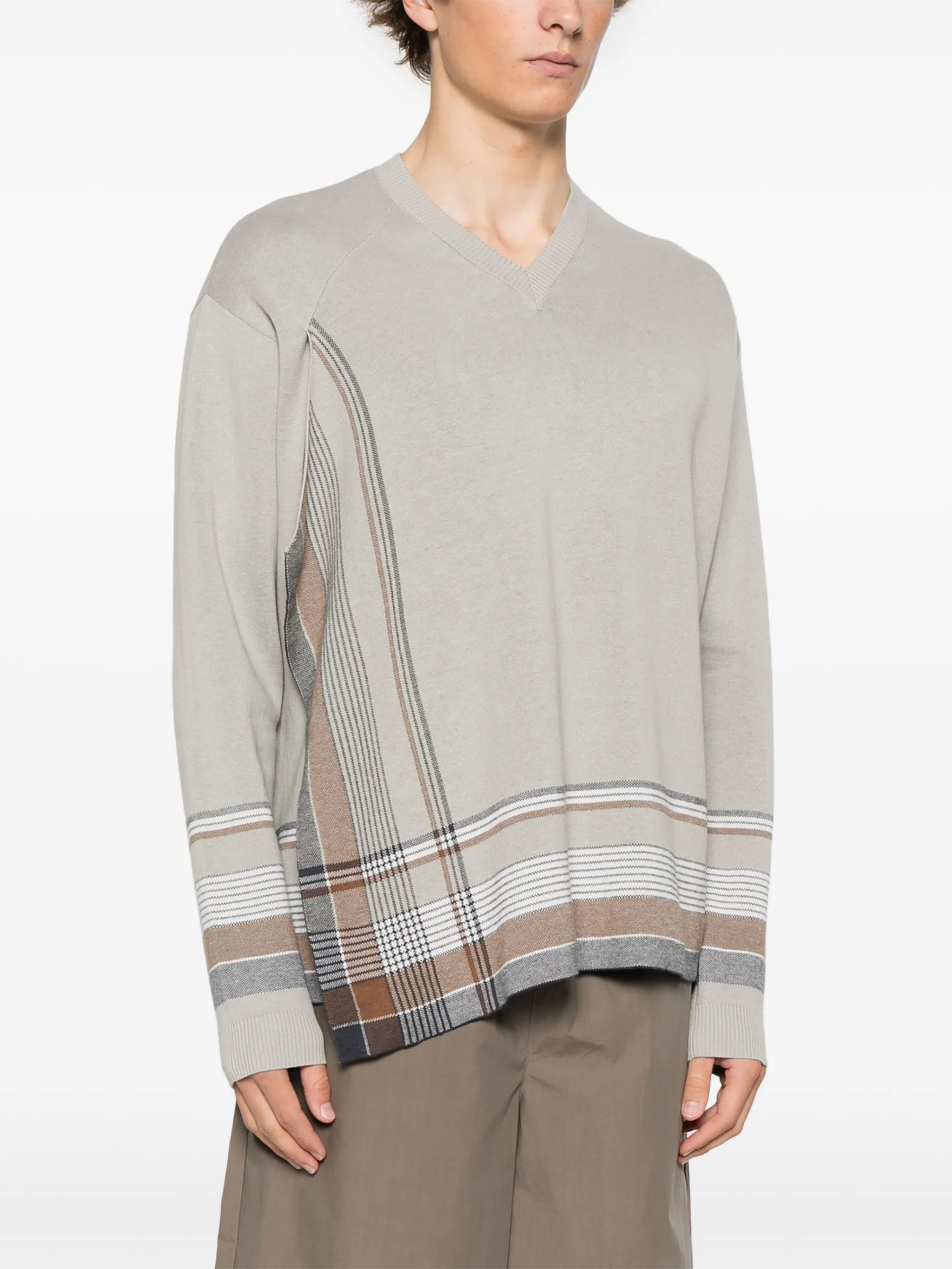 V-neck sweater