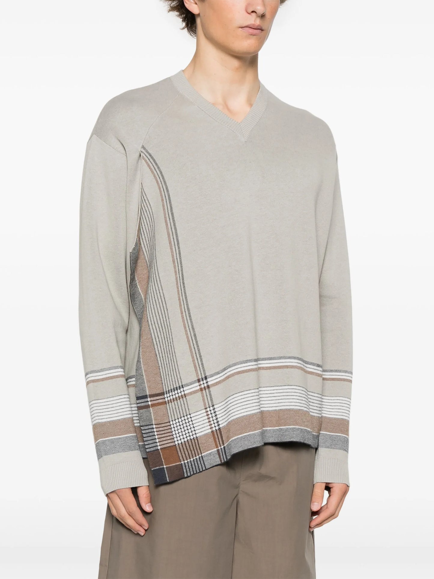 V-neck sweater