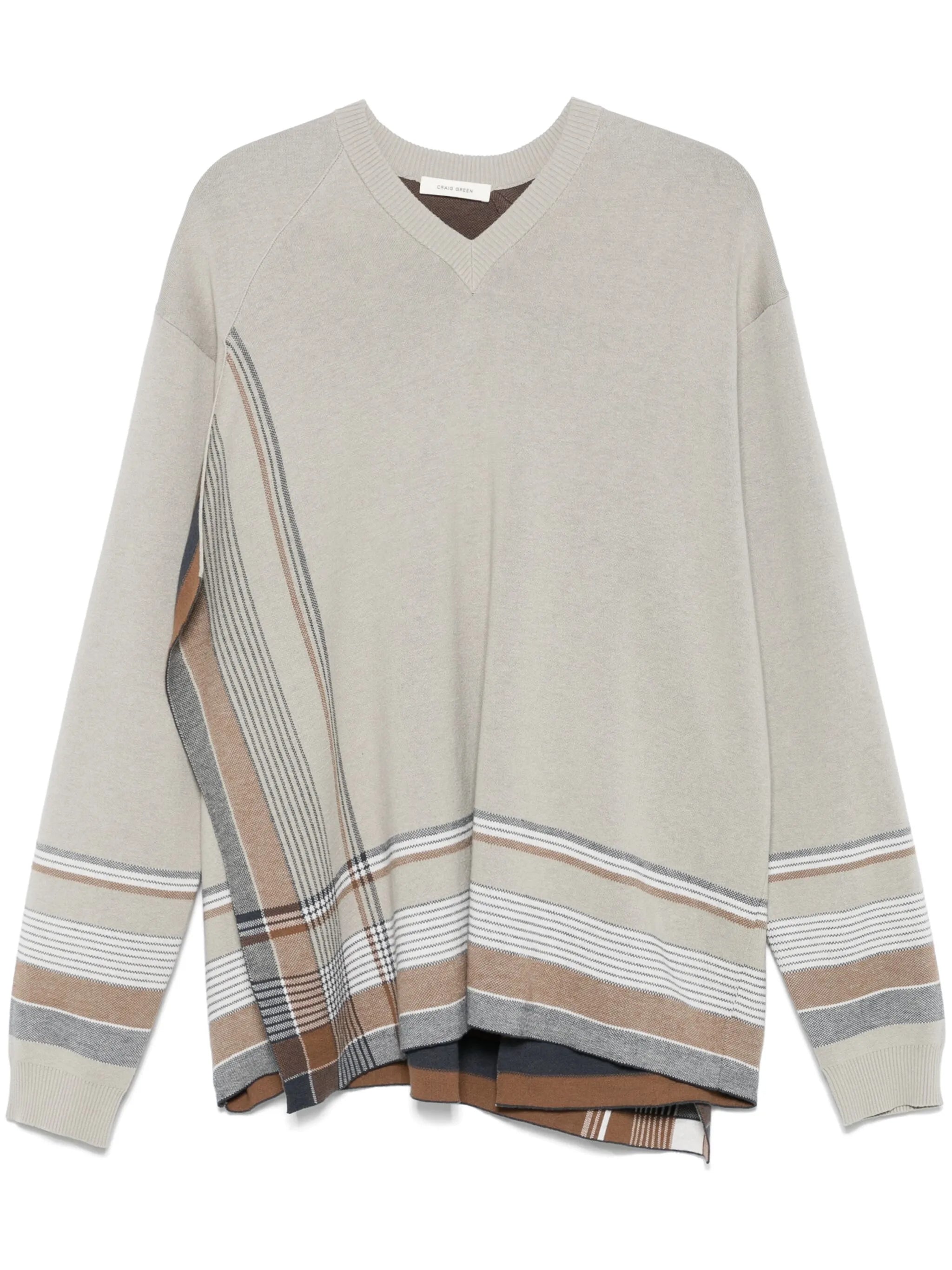 V-neck sweater