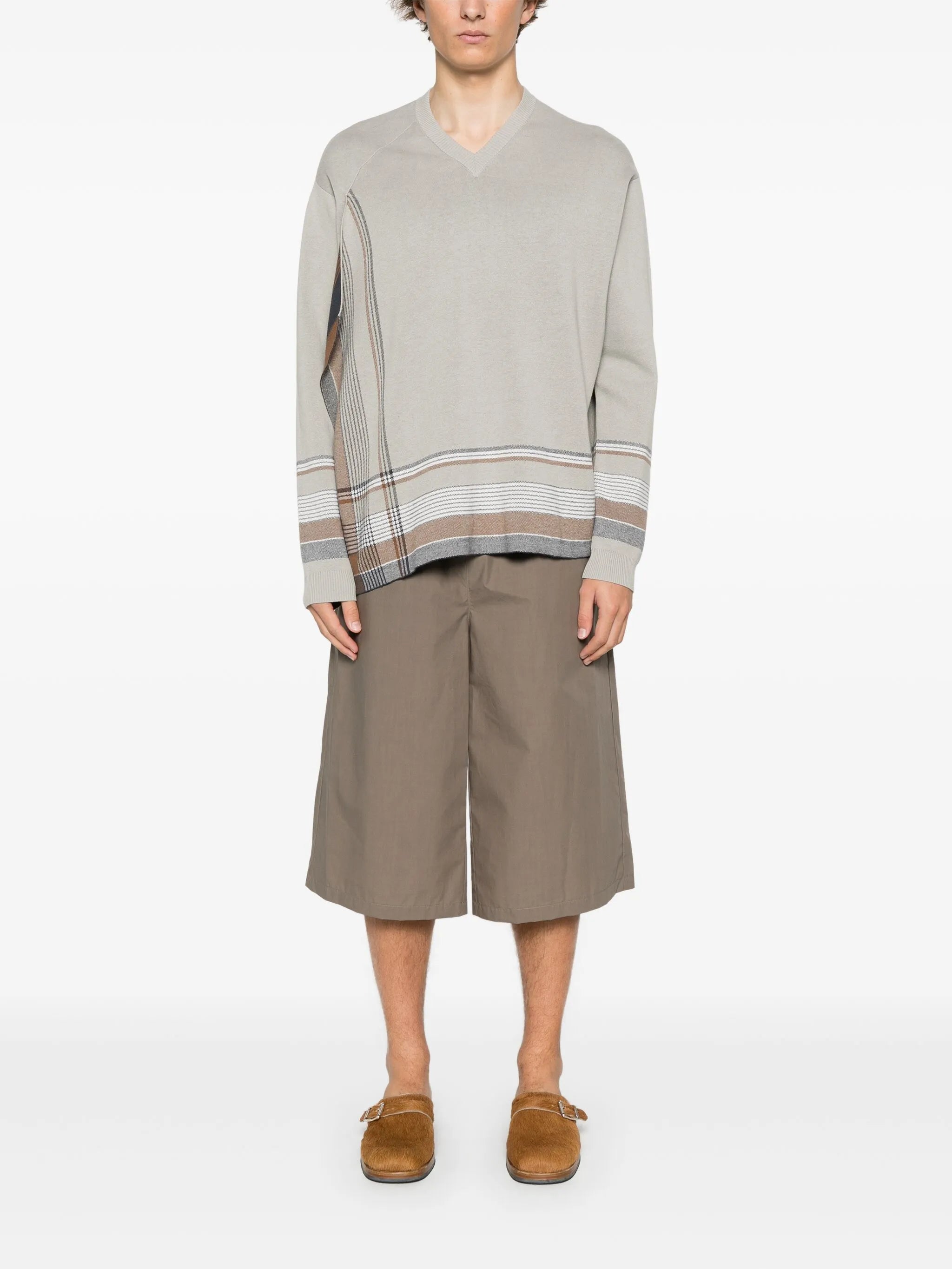 V-neck sweater