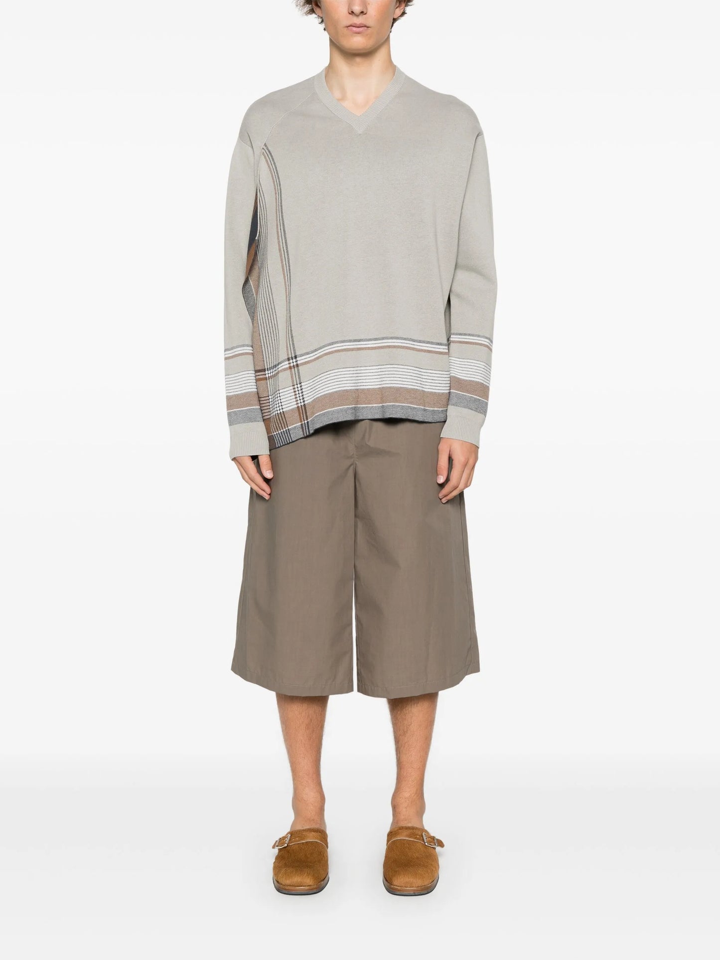 V-neck sweater