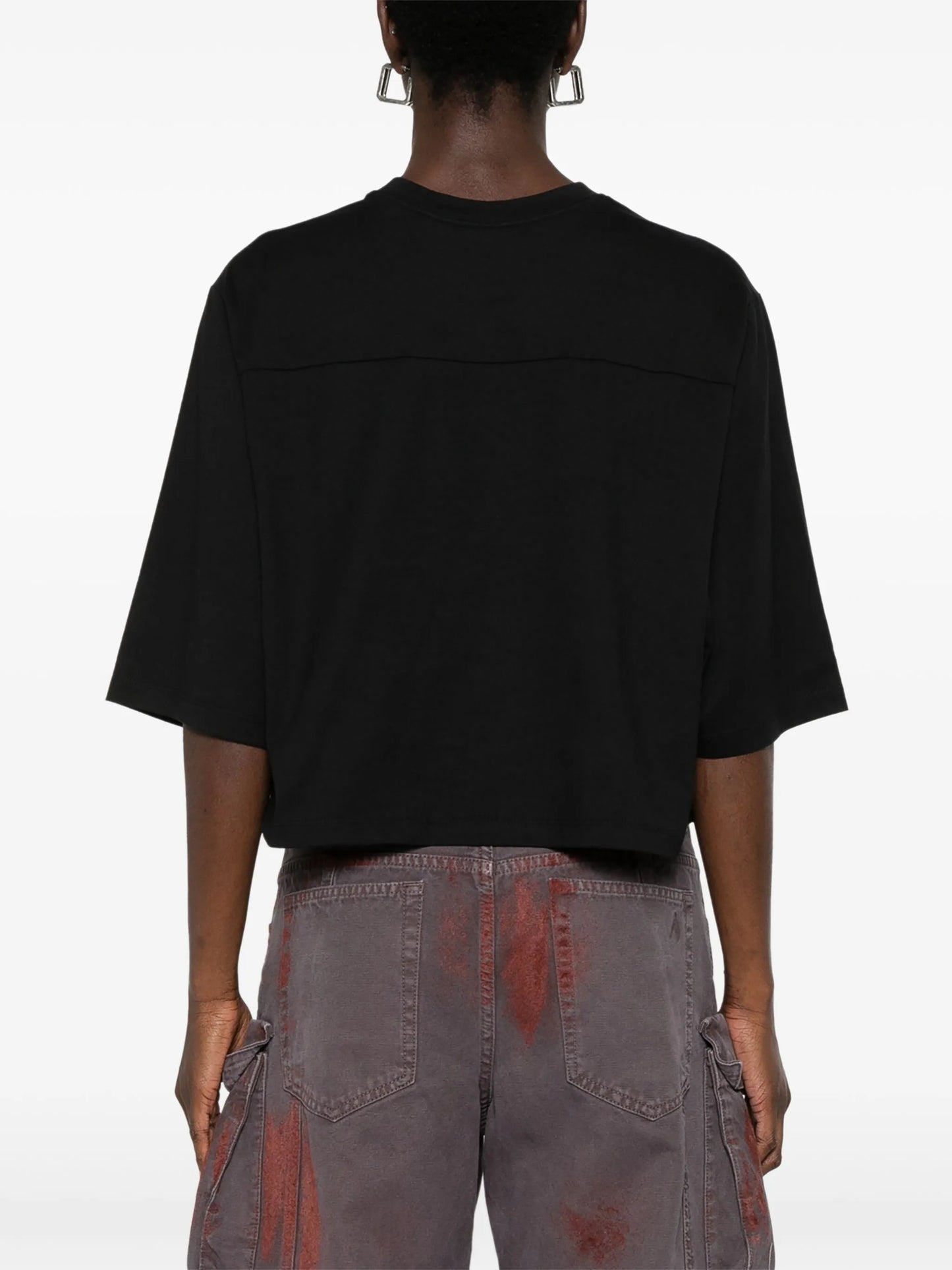 crystal-embellished T-shirt