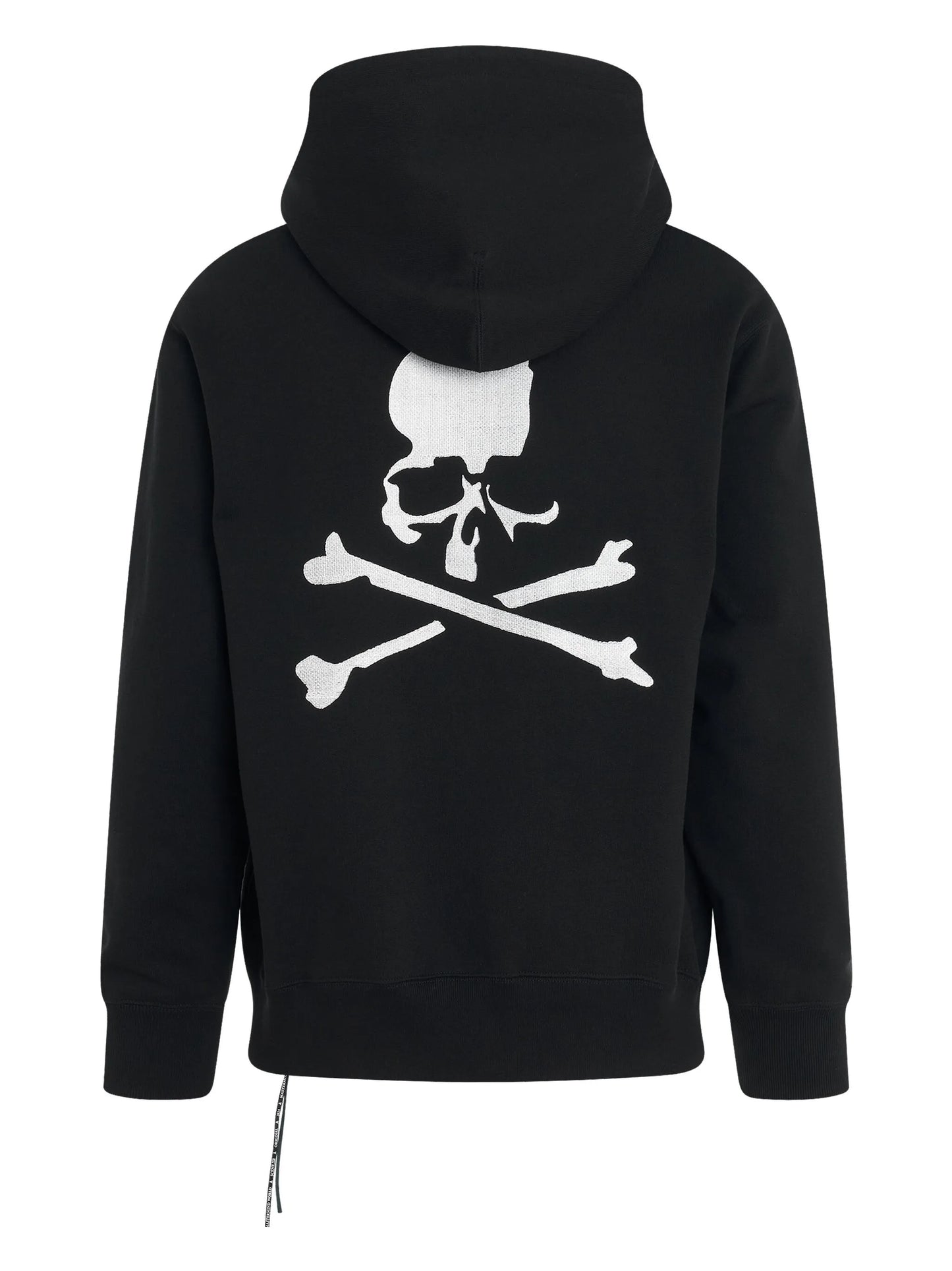 printed cotton hoodie
