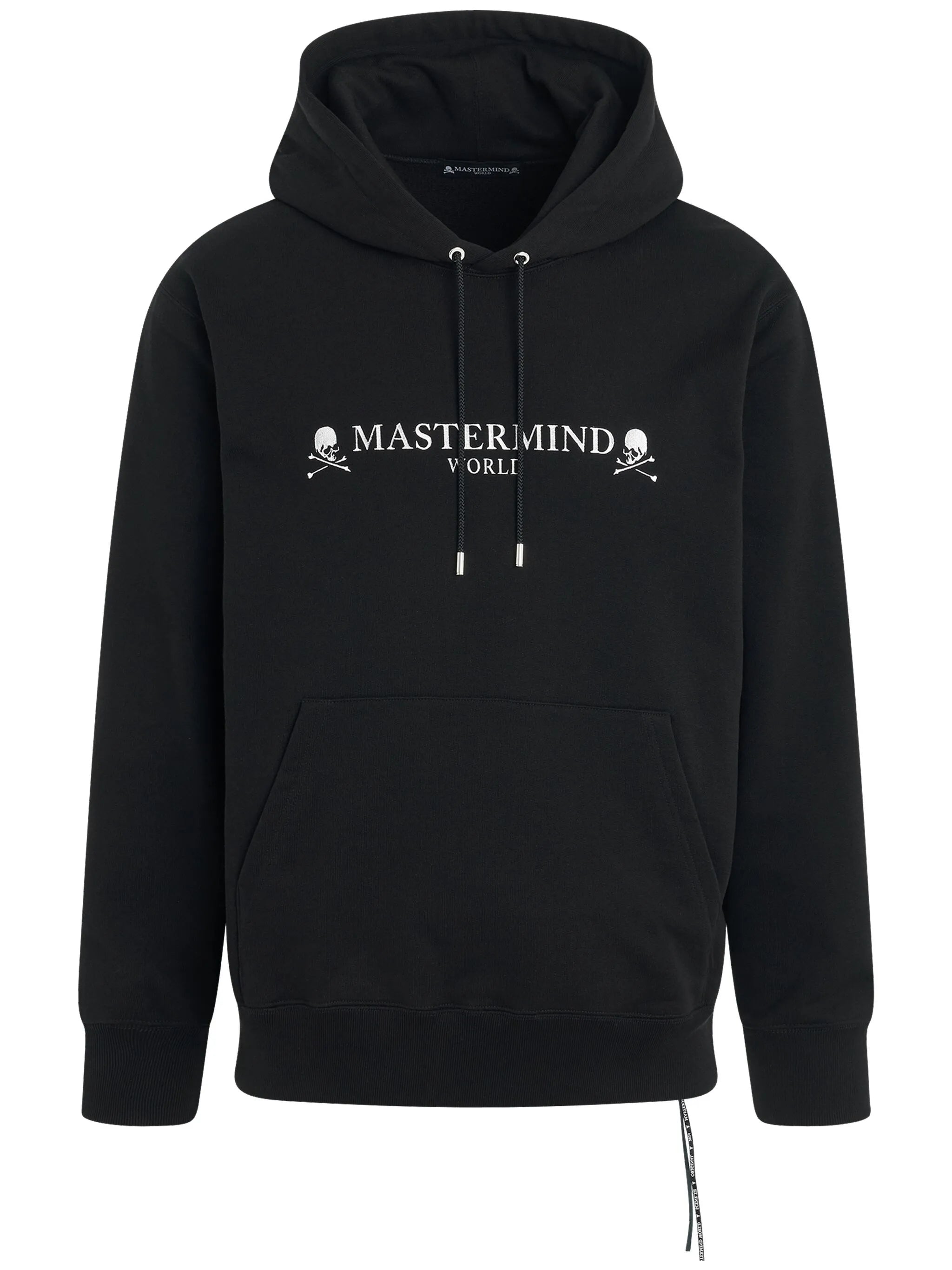 printed cotton hoodie