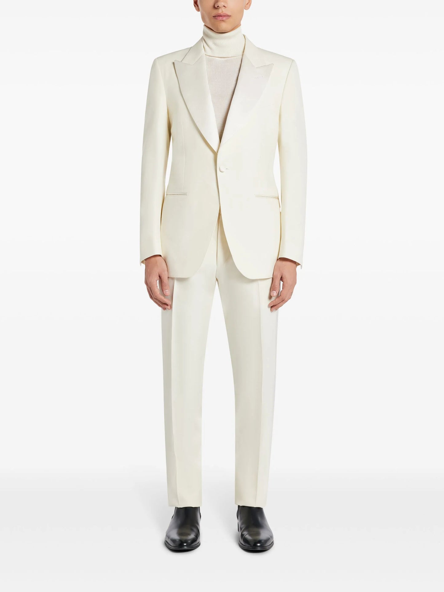single-breasted blazer