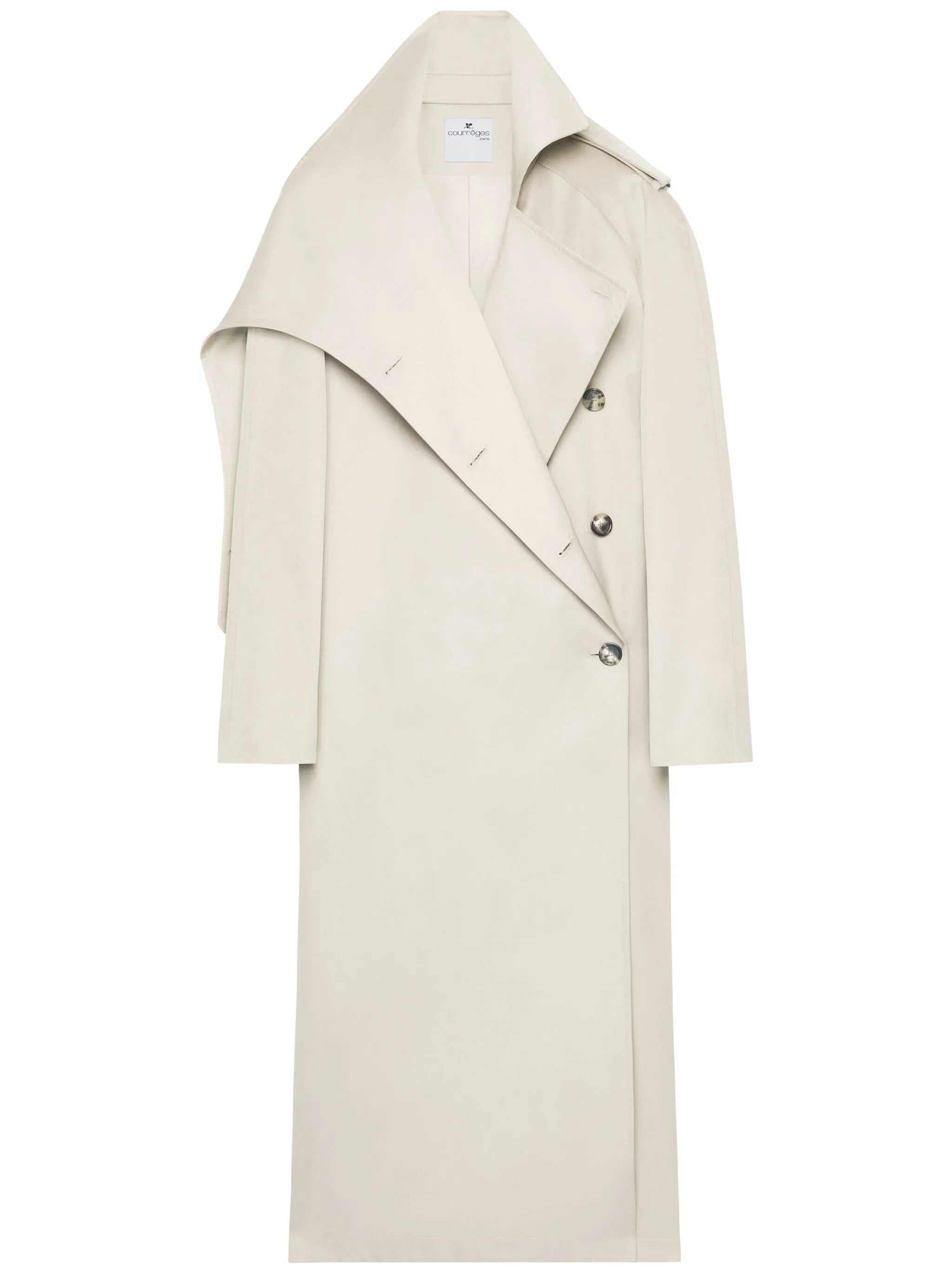 oblique trench coat