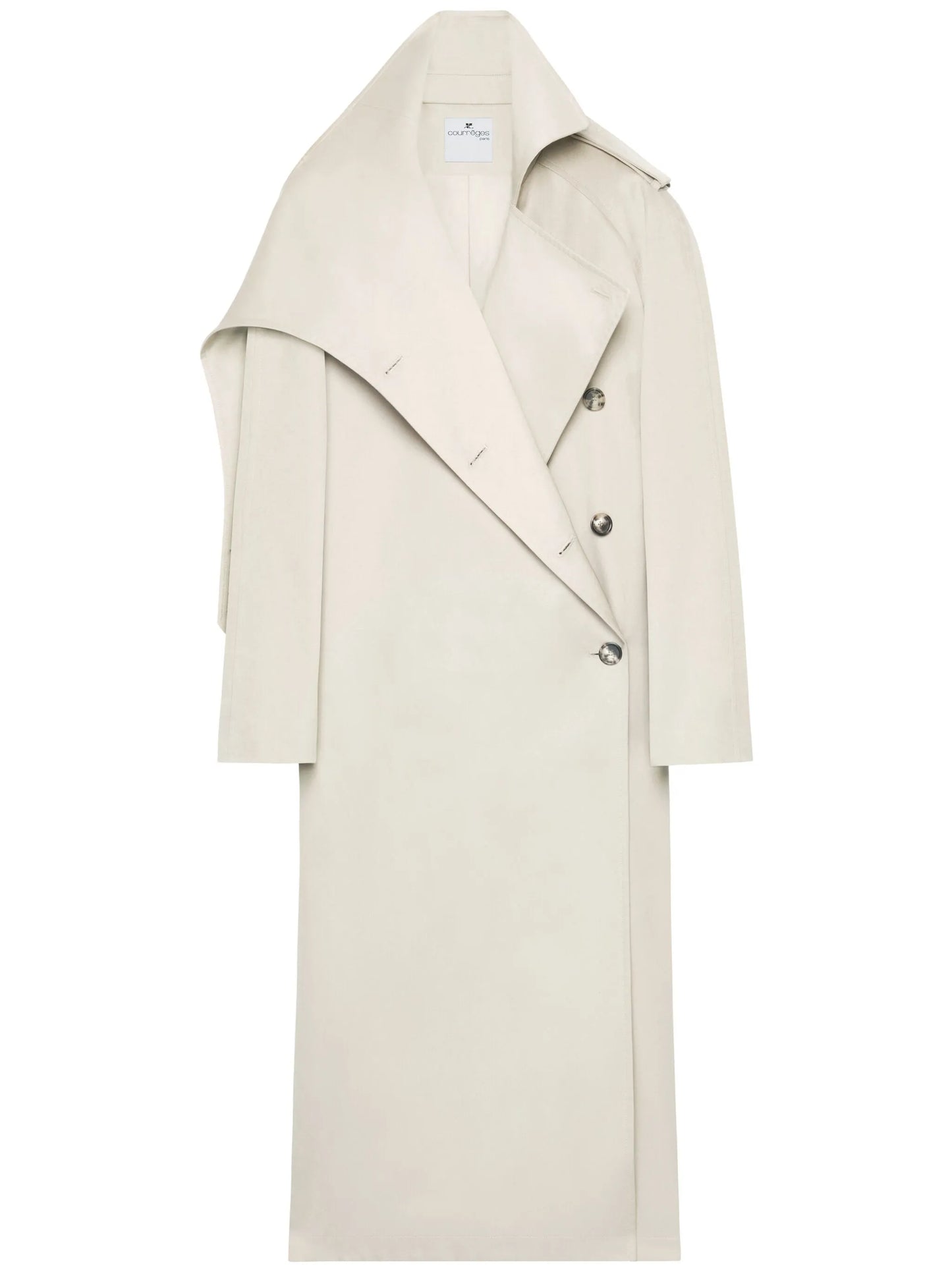 oblique trench coat
