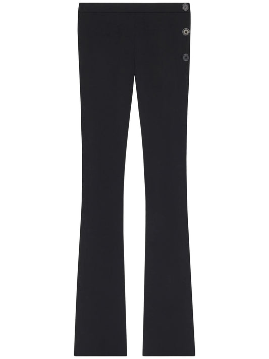 Oblique tailored trousers