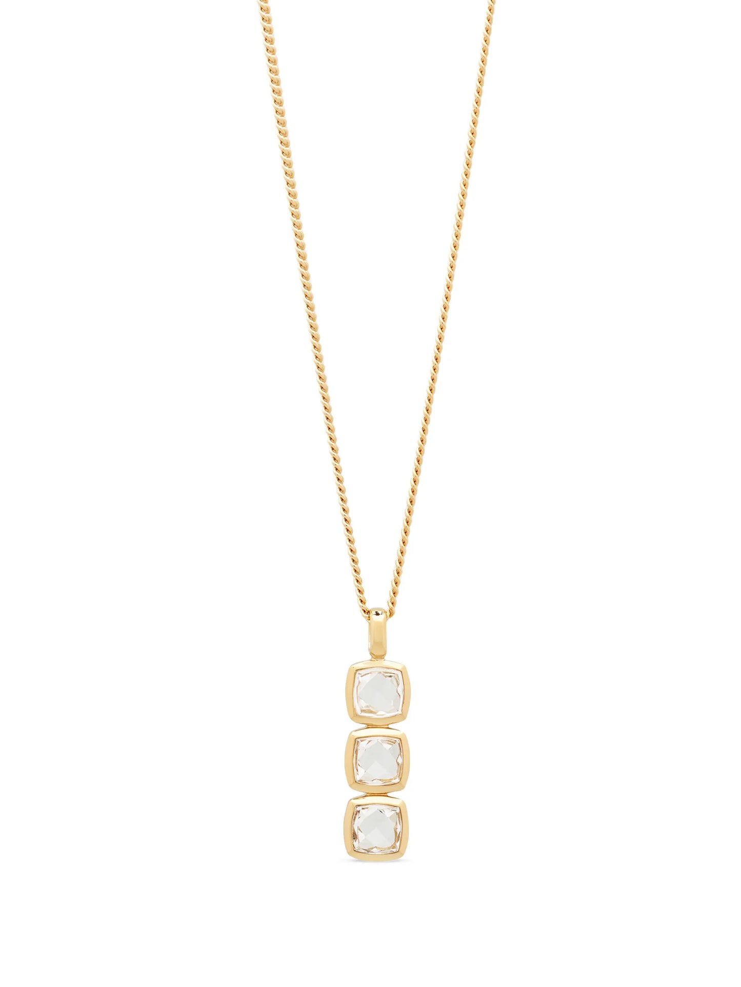 cushion pendant necklace