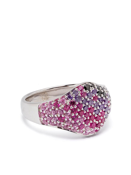 Mini Sunset cocktail ring