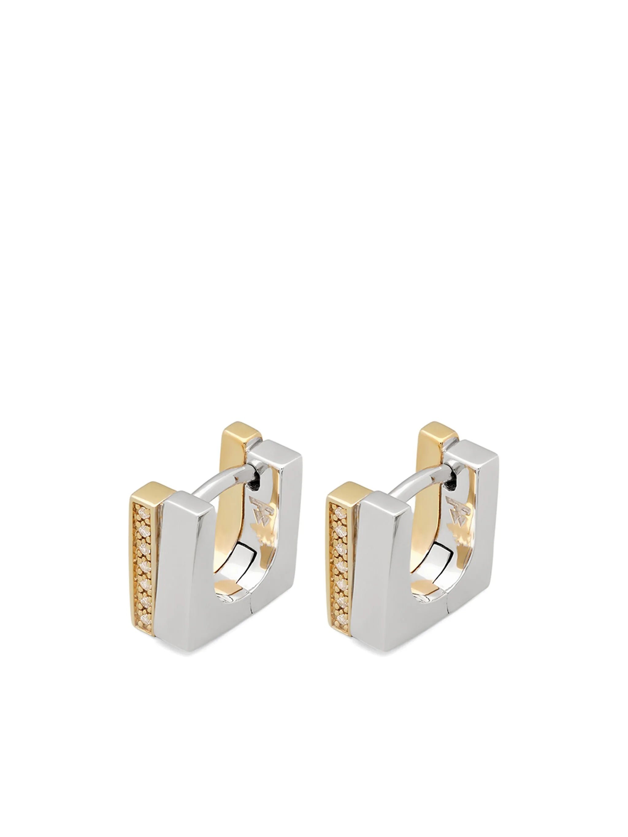 Step Duo hoop earrings
